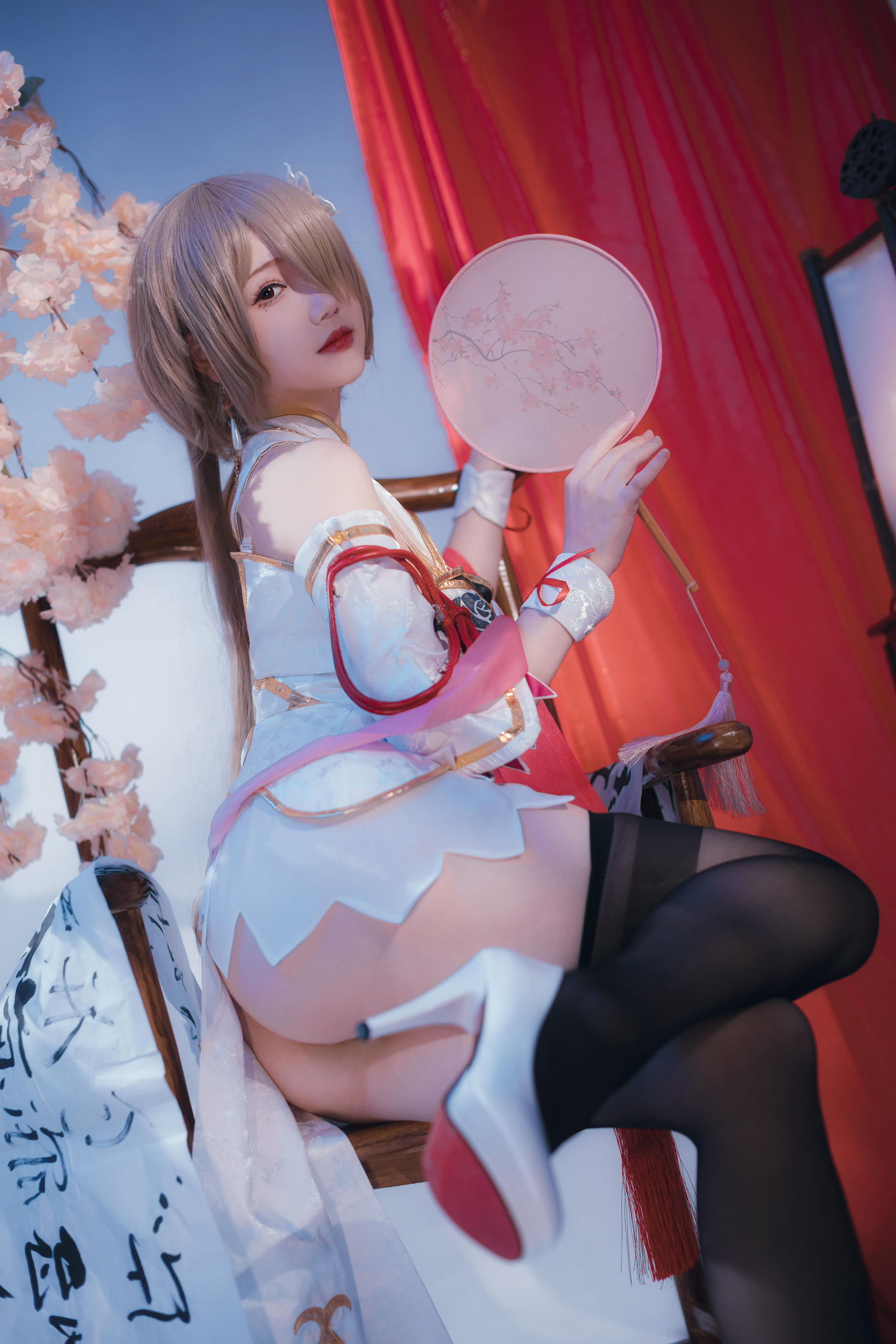 雪晴Astra NO.036 崩坏3 丽塔·浣溪沙旗袍 [56P5V 285MB]_第1集