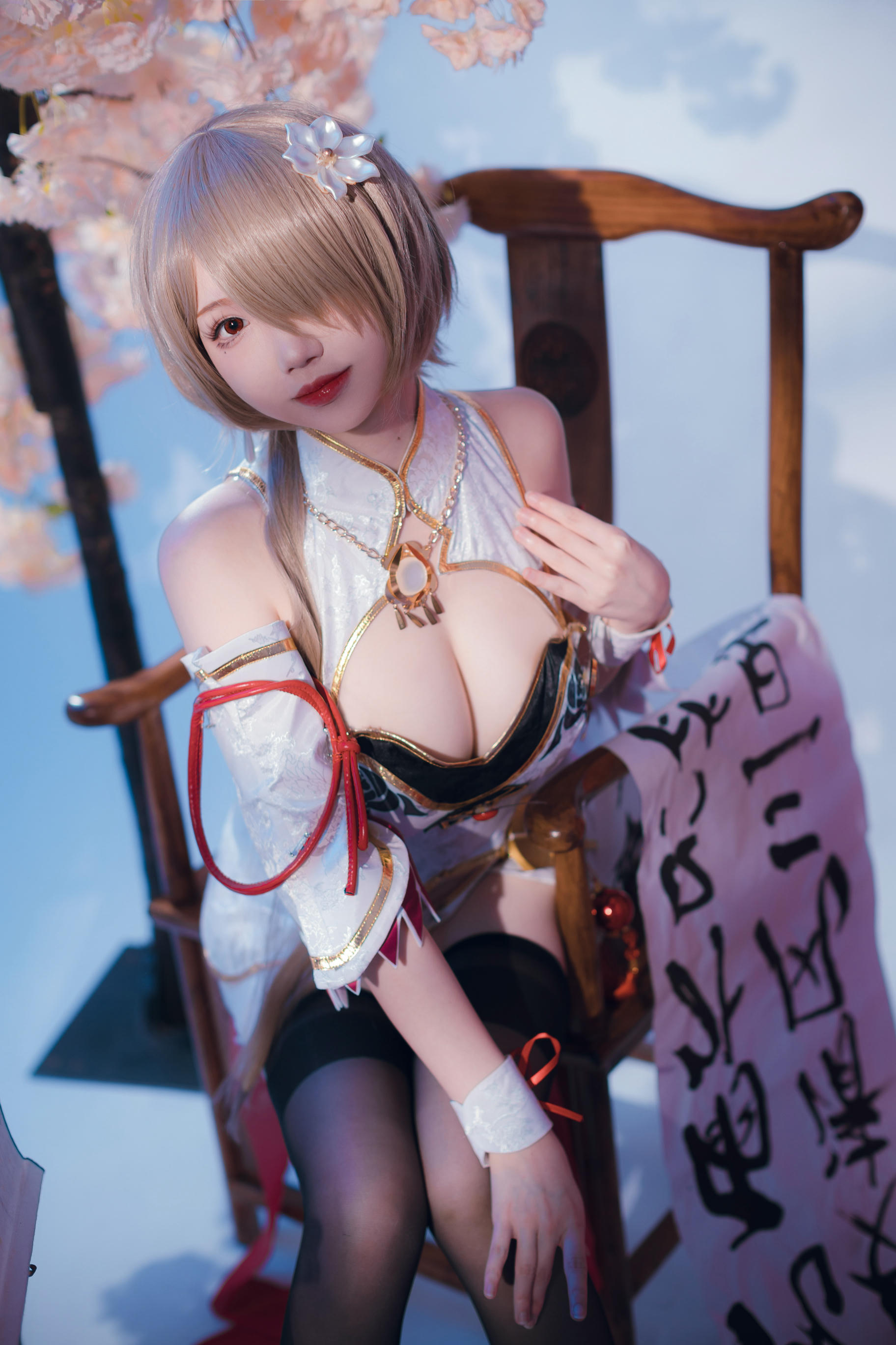 雪晴Astra NO.036 崩坏3 丽塔·浣溪沙旗袍 [56P5V 285MB]_第1集