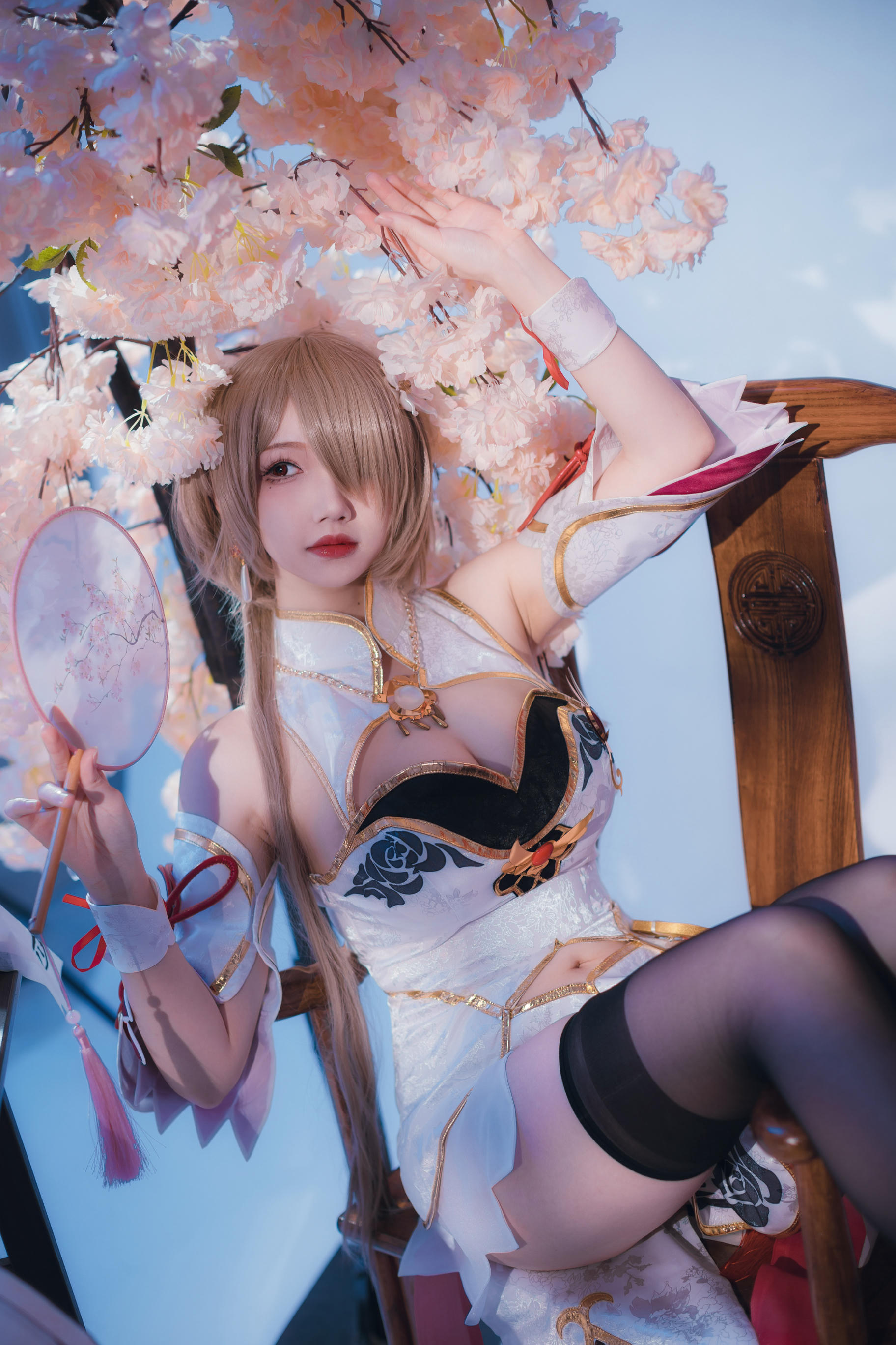 雪晴Astra NO.036 崩坏3 丽塔·浣溪沙旗袍 [56P5V 285MB]_第1集