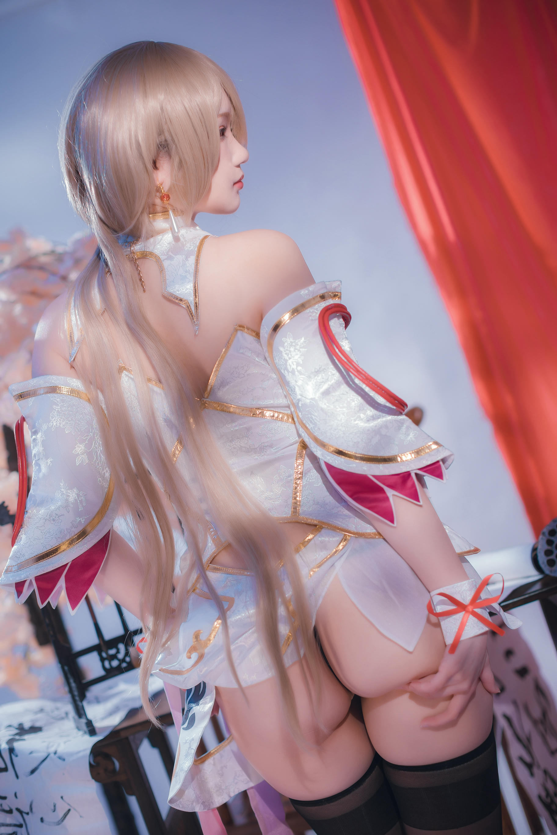 雪晴Astra NO.036 崩坏3 丽塔·浣溪沙旗袍 [56P5V 285MB]_第2集