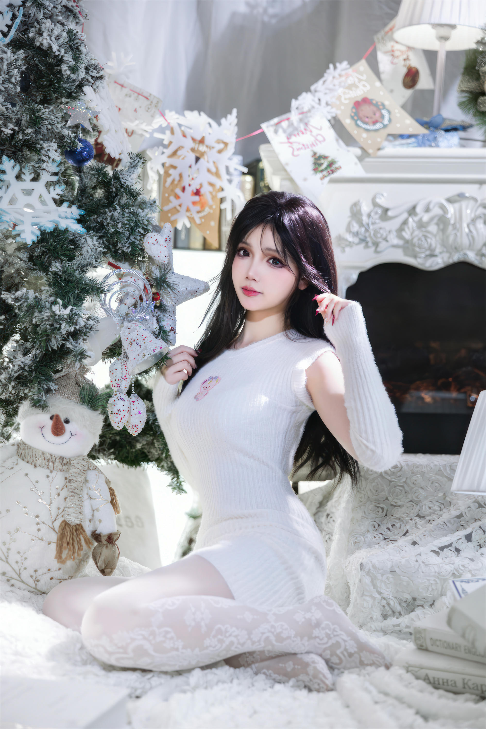 雪晴Astra NO.044 圣诞节 白雪[123P2V-1.06GB]_第1集