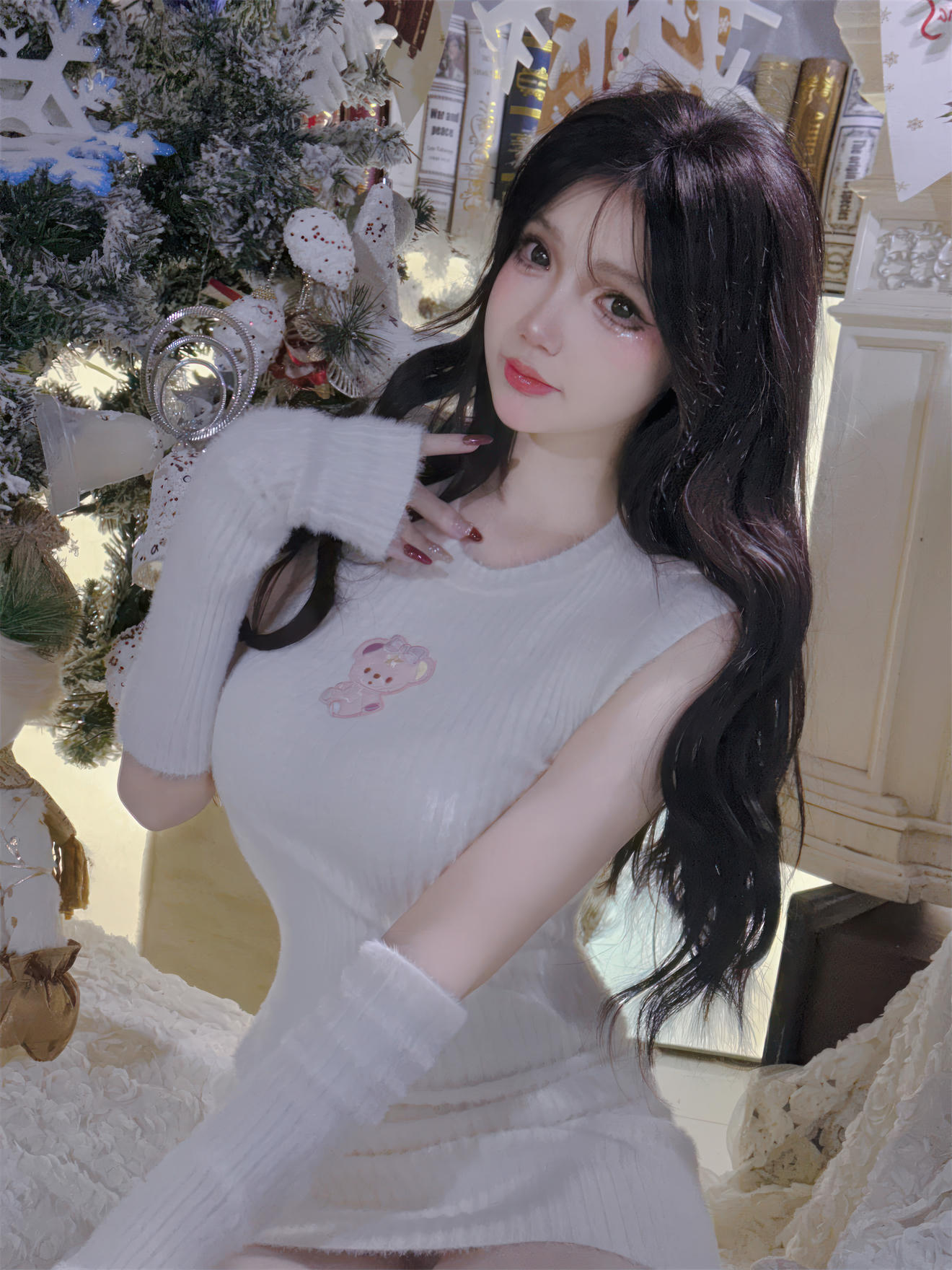 雪晴Astra NO.044 圣诞节 白雪[123P2V-1.06GB]_第6集