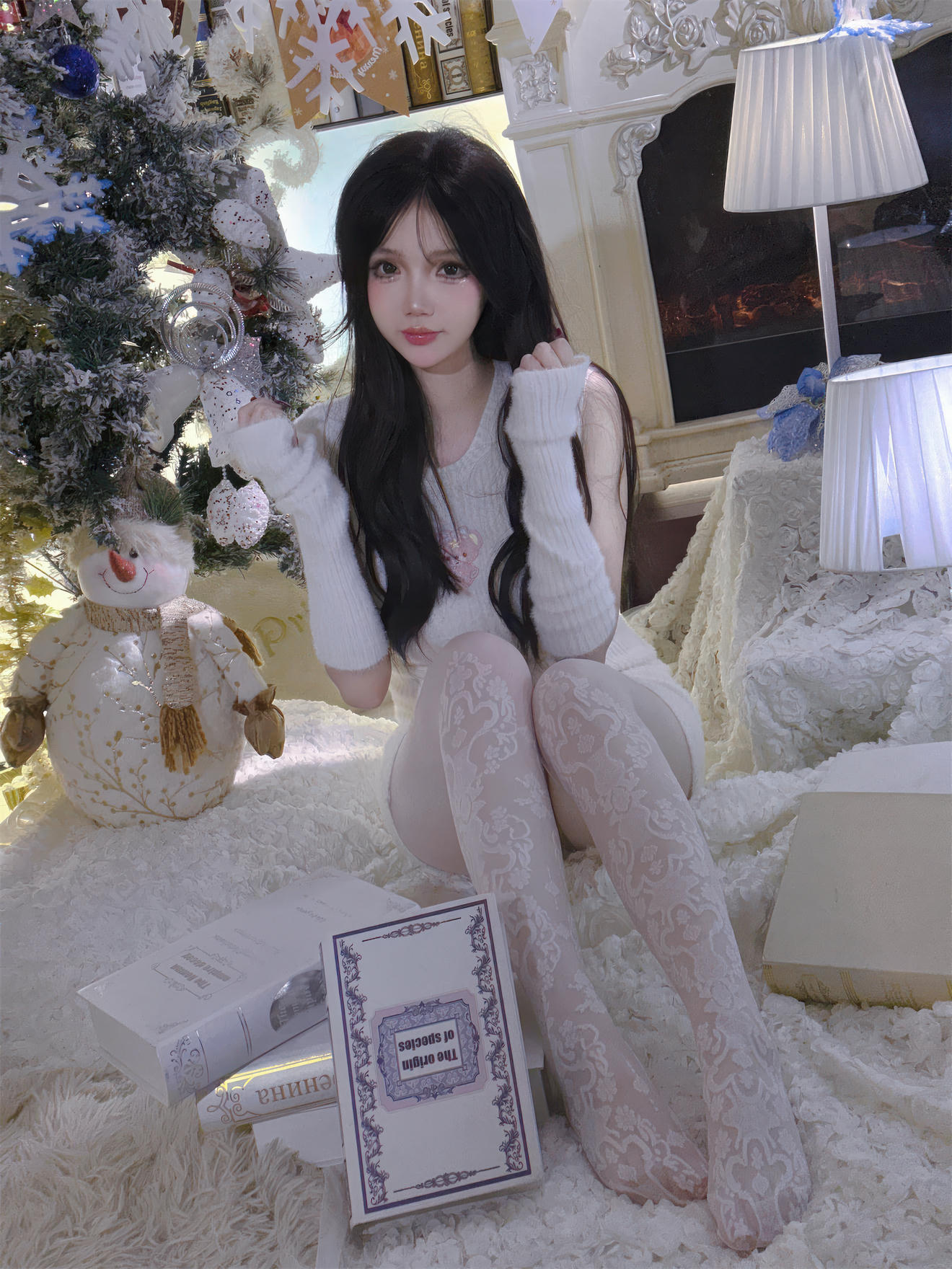 雪晴Astra NO.044 圣诞节 白雪[123P2V-1.06GB]_第7集