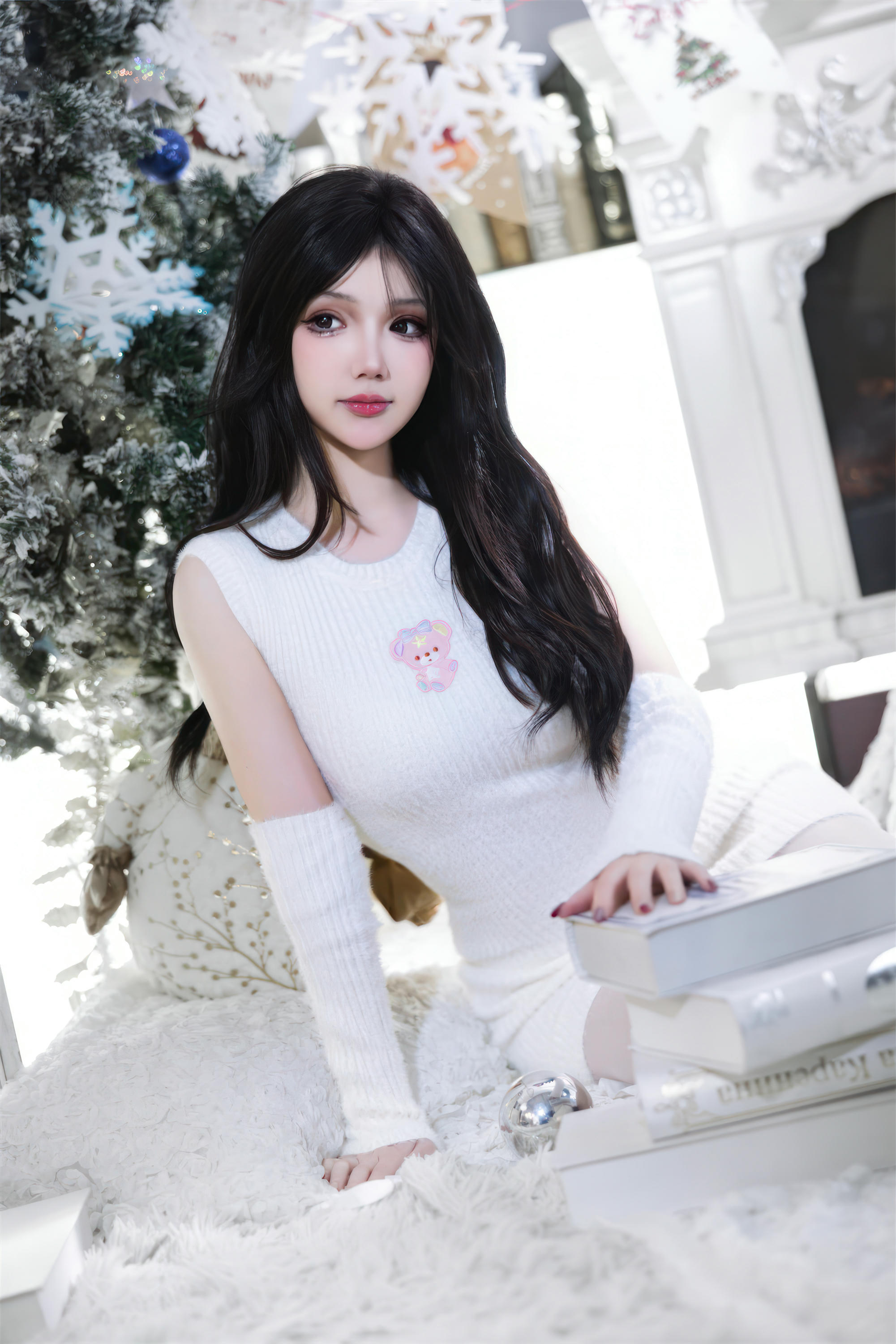 雪晴Astra NO.044 圣诞节 白雪[123P2V-1.06GB]_第1集