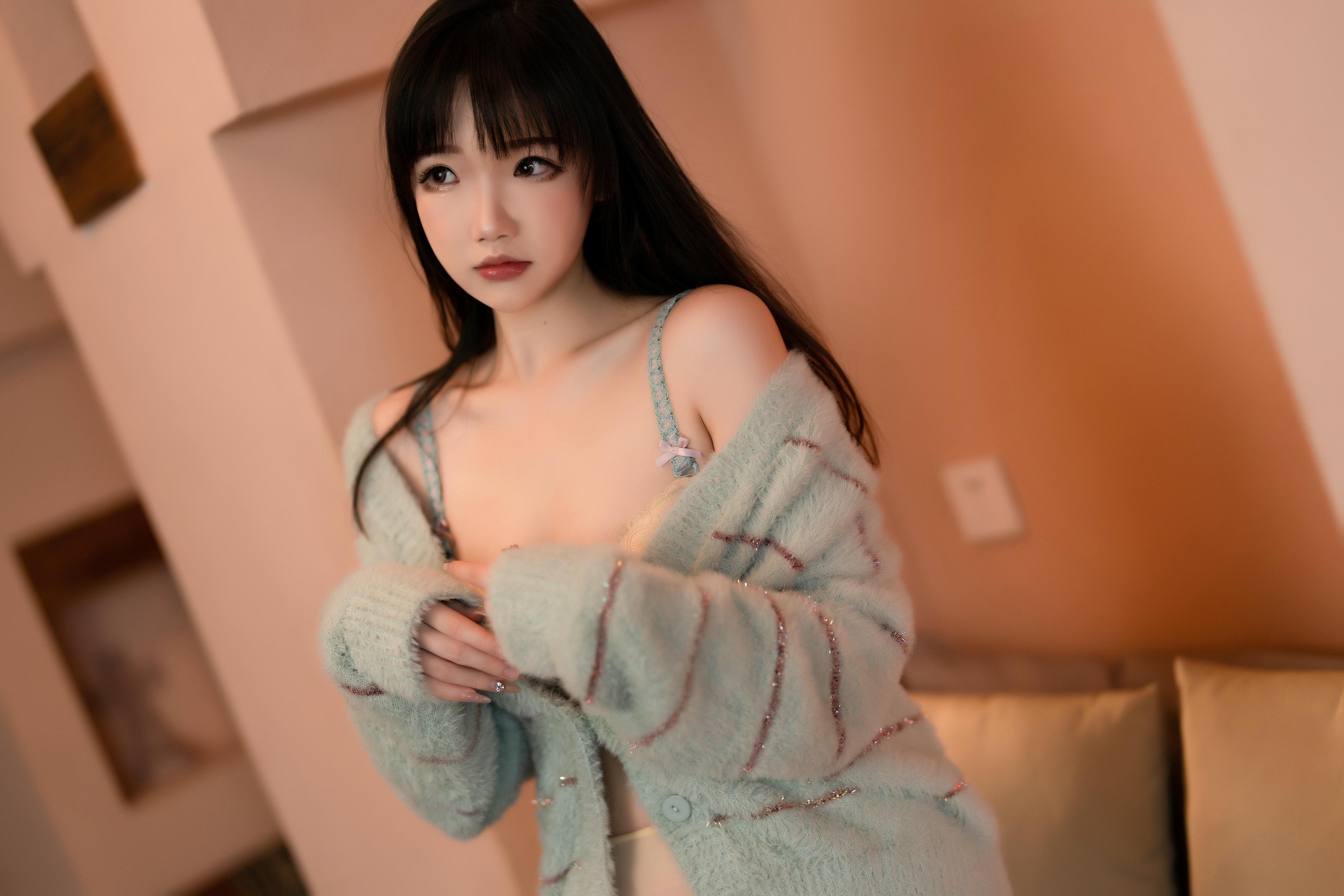 雪晴Astra NO.048 静谧薄荷绿 [80P1V-605MB]_第1集