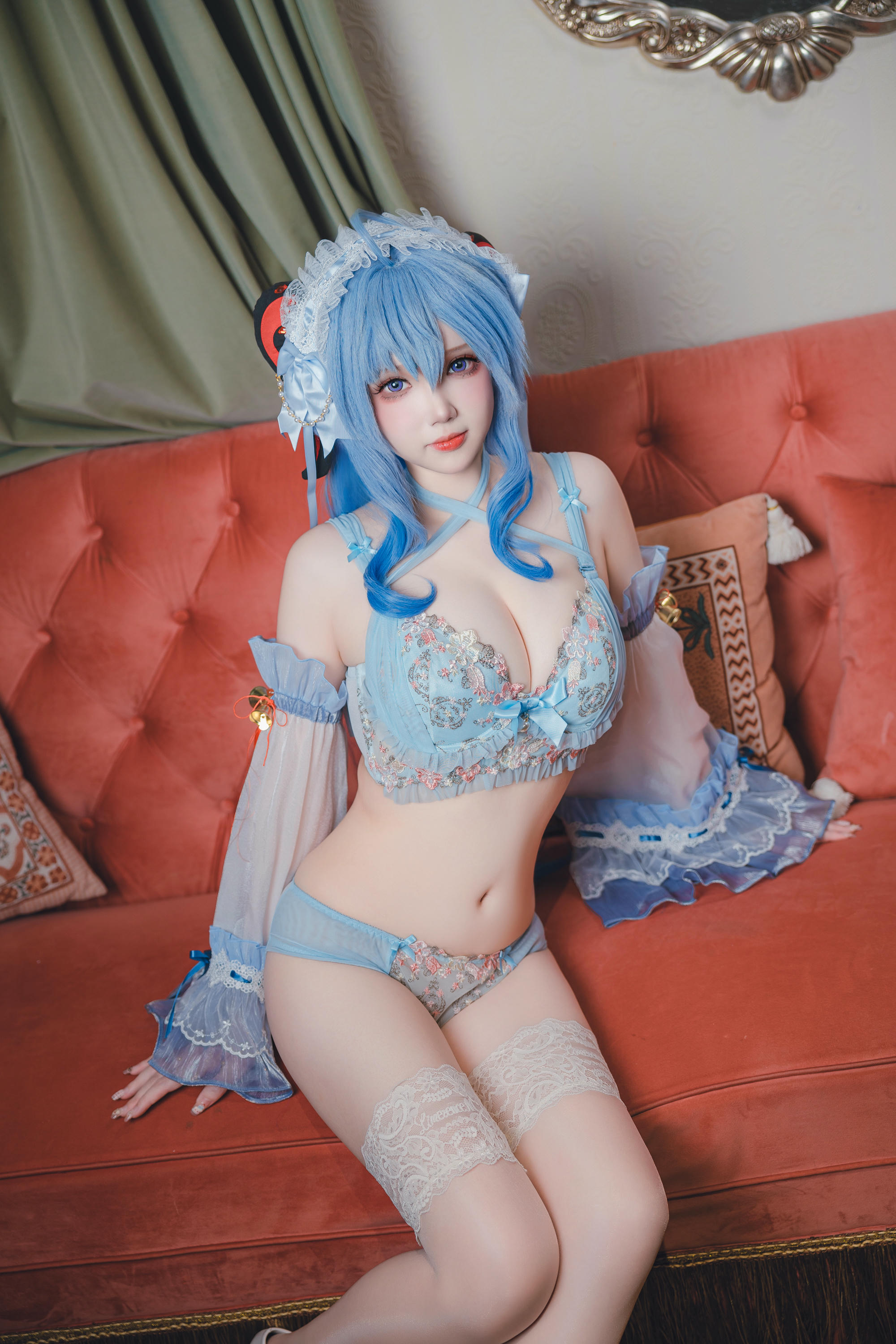 雪晴Astra NO.049 原神 甘雨内衣[45P1V-1.44GB]_第1集