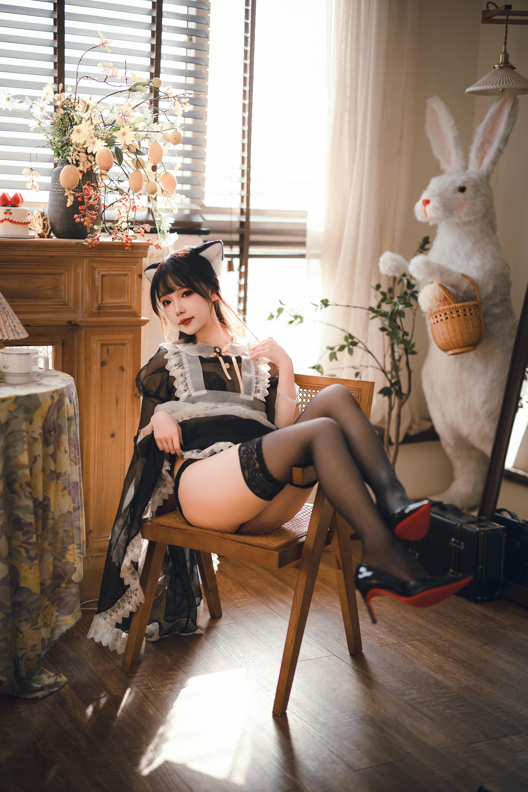 雪晴Astra NO.054 2024春季限定 透明女仆 [71P2V-1.95GB]_第1集