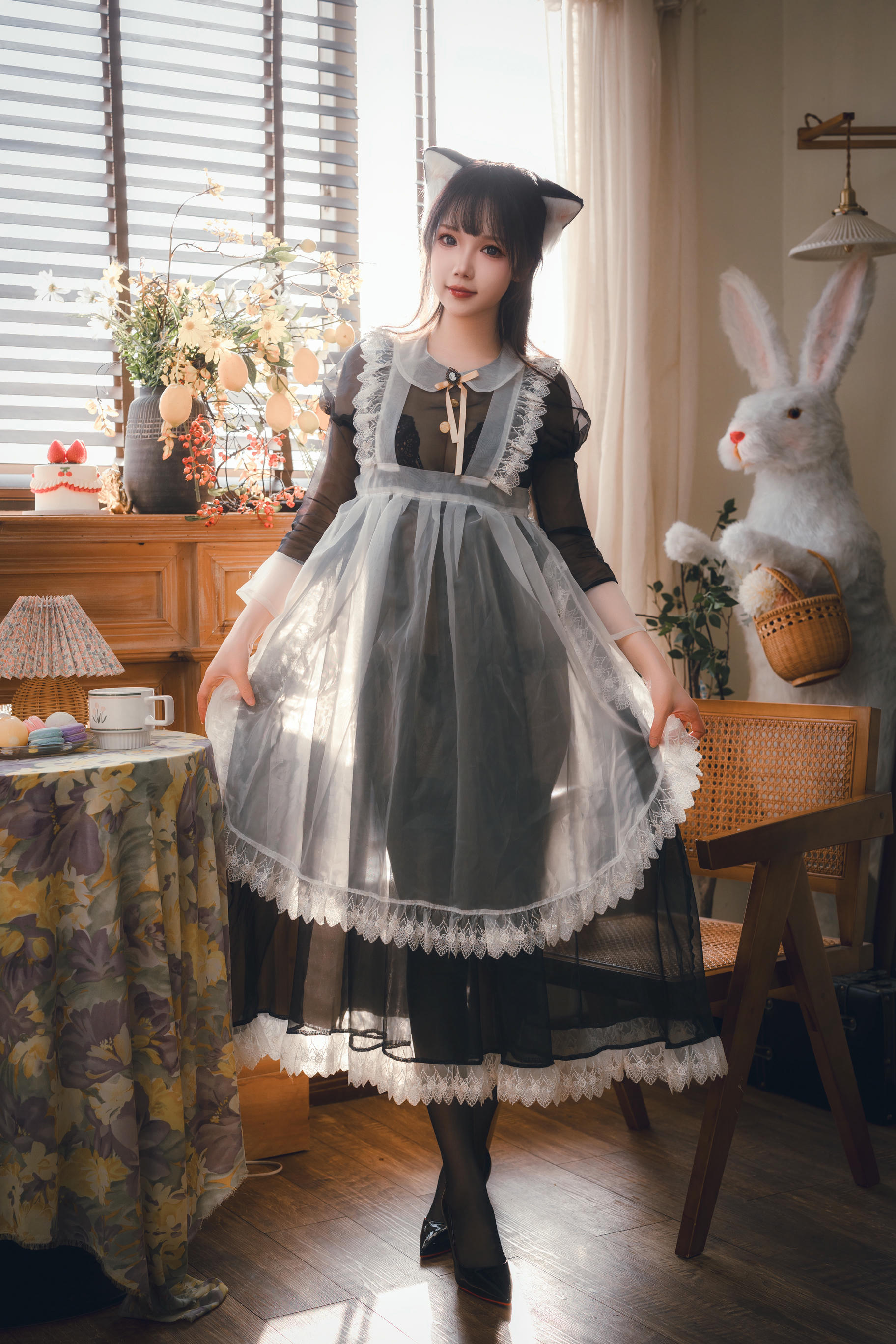 雪晴Astra NO.054 2024春季限定 透明女仆 [71P2V-1.95GB]_第1集