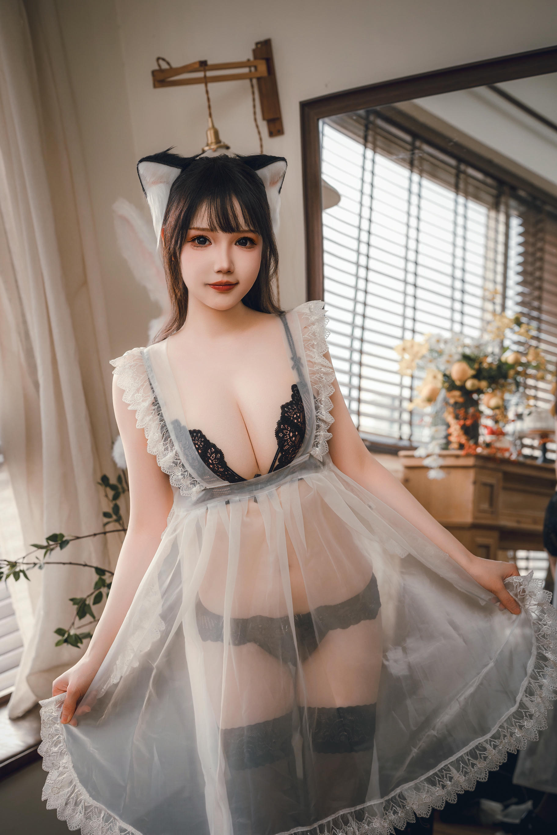 雪晴Astra NO.054 2024春季限定 透明女仆 [71P2V-1.95GB]_第2集