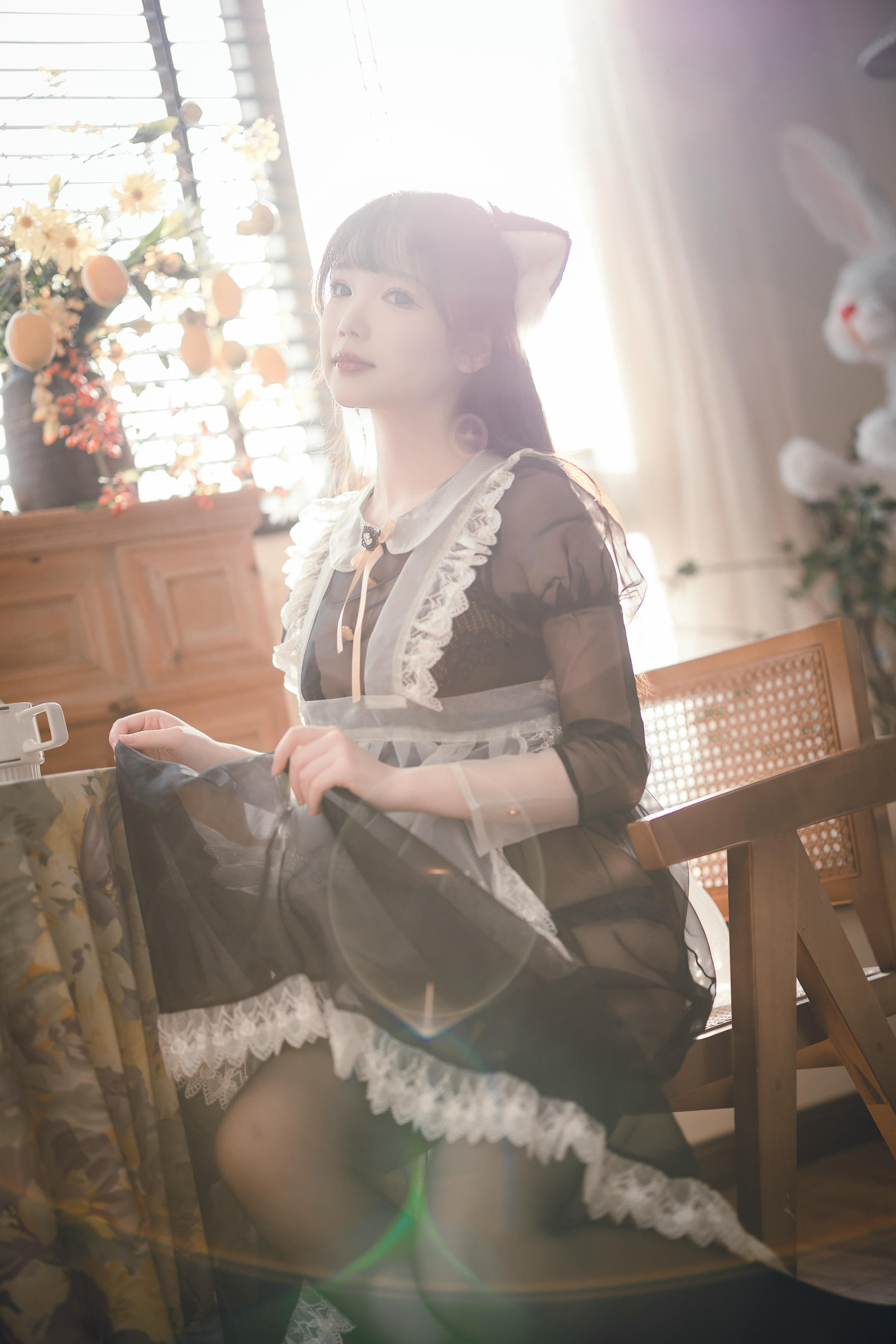 雪晴Astra NO.054 2024春季限定 透明女仆 [71P2V-1.95GB]_第1集