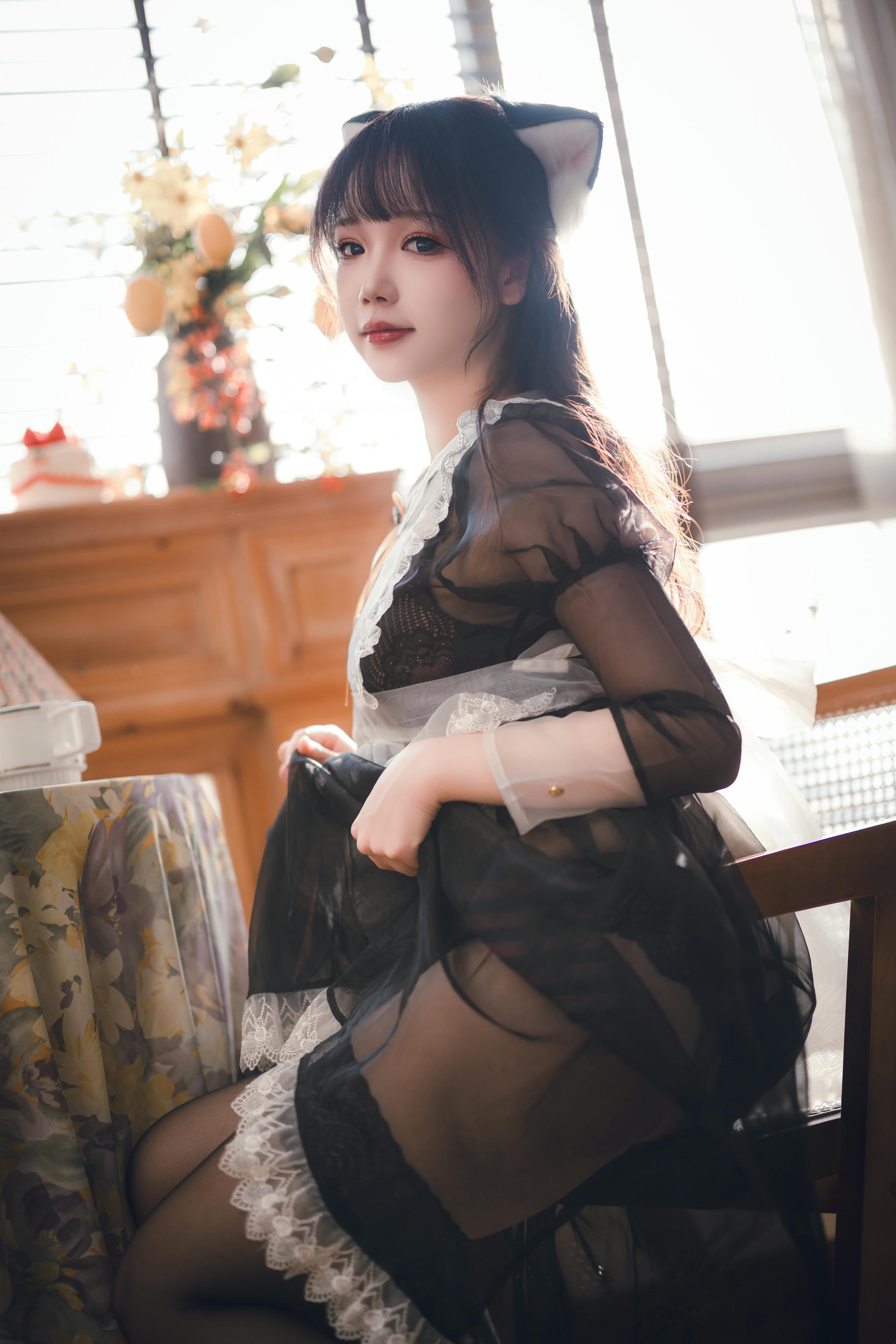 雪晴Astra NO.054 2024春季限定 透明女仆 [71P2V-1.95GB]_第1集