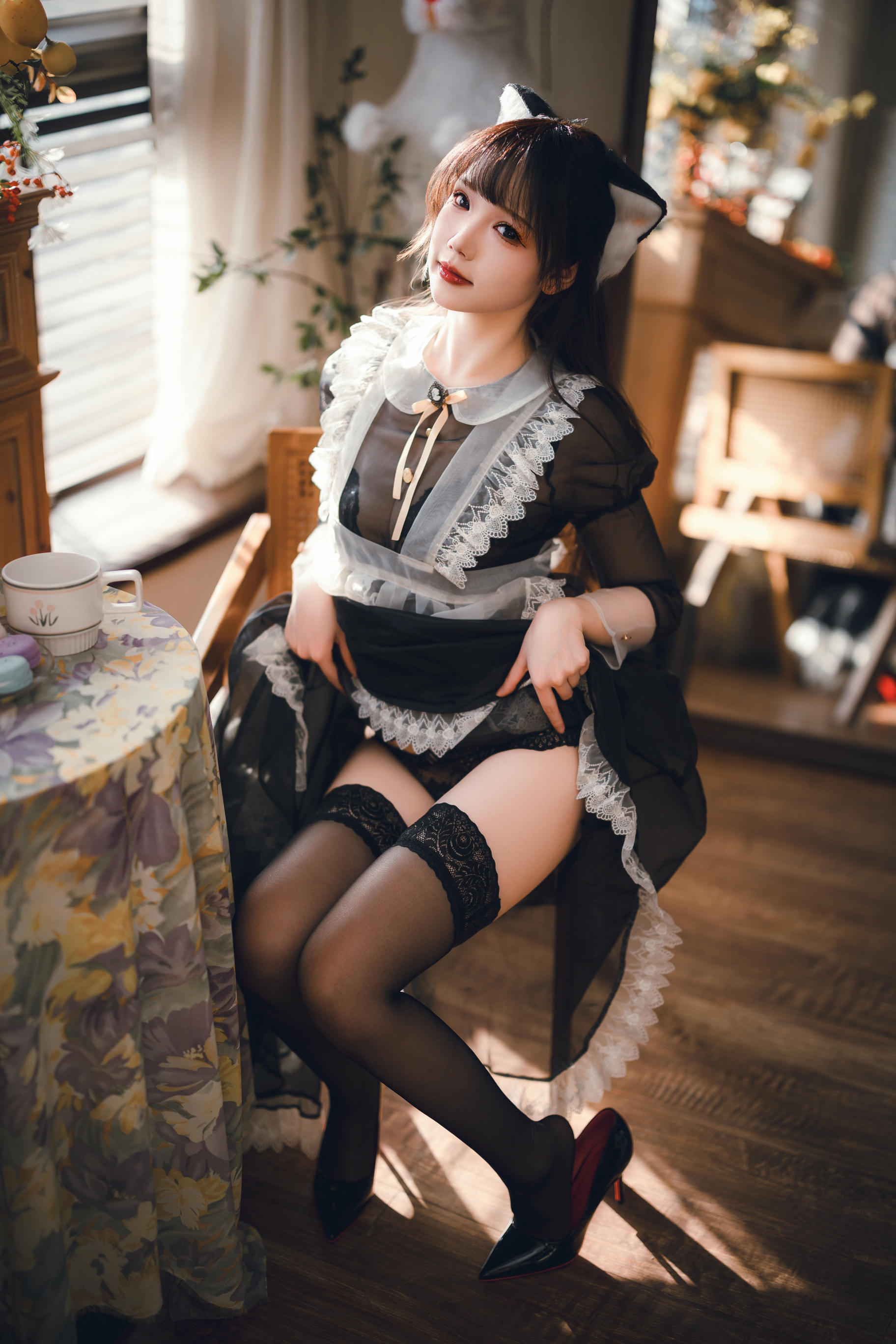 雪晴Astra NO.054 2024春季限定 透明女仆 [71P2V-1.95GB]_第1集