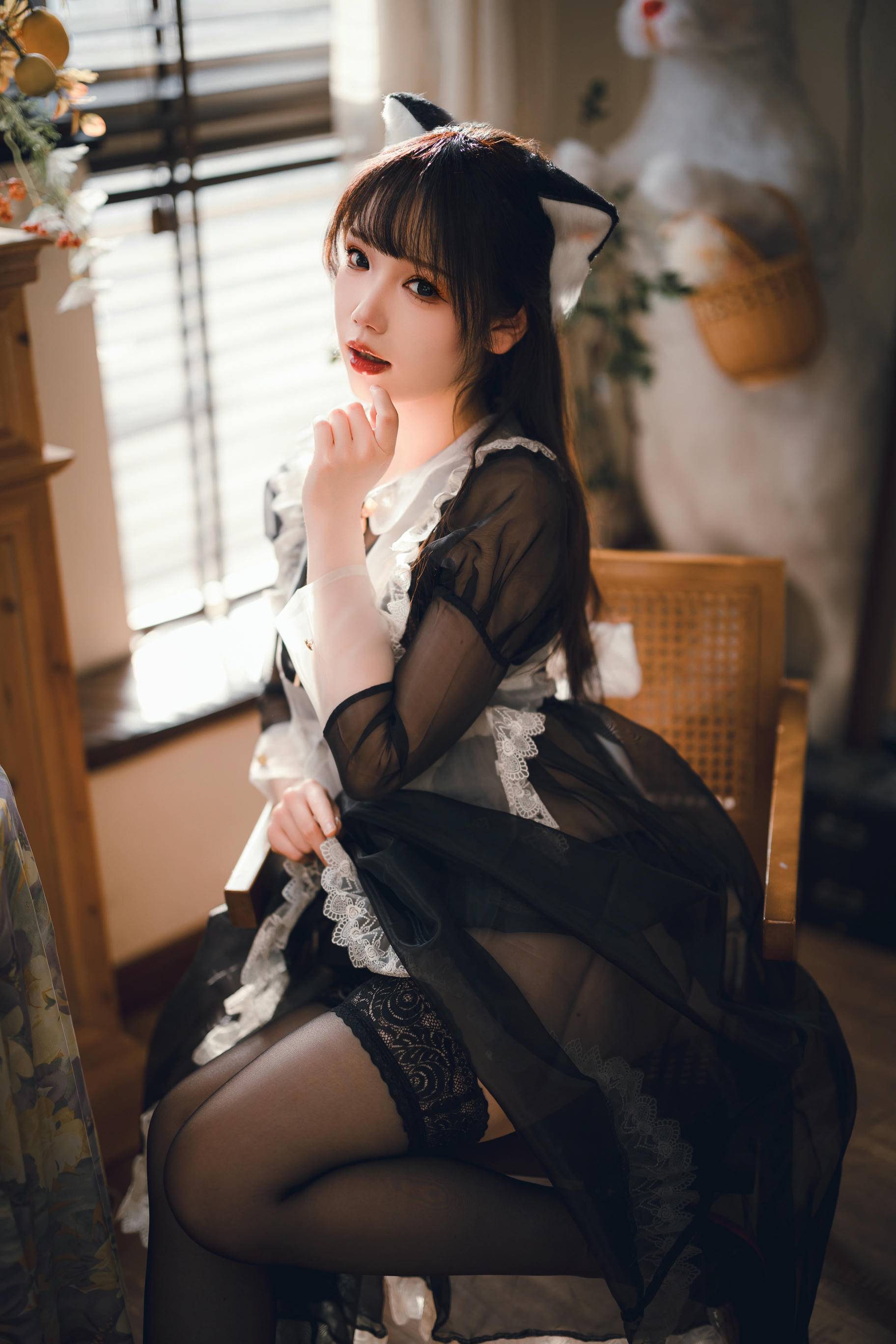 雪晴Astra NO.054 2024春季限定 透明女仆 [71P2V-1.95GB]_第1集