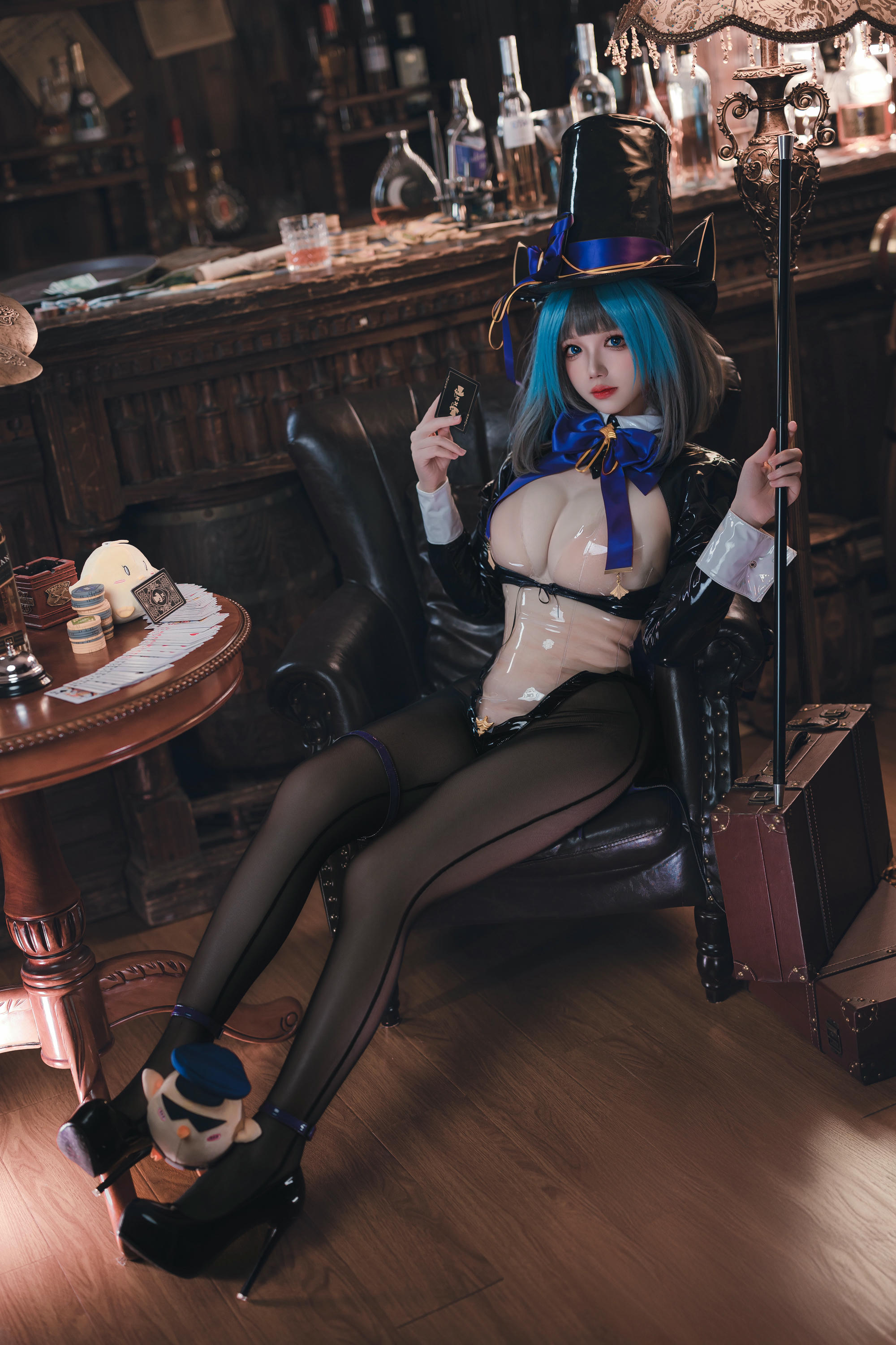 雪晴Astra NO.068 24万圣节 柴郡魔术师 [60P1V 751MB]_第1集