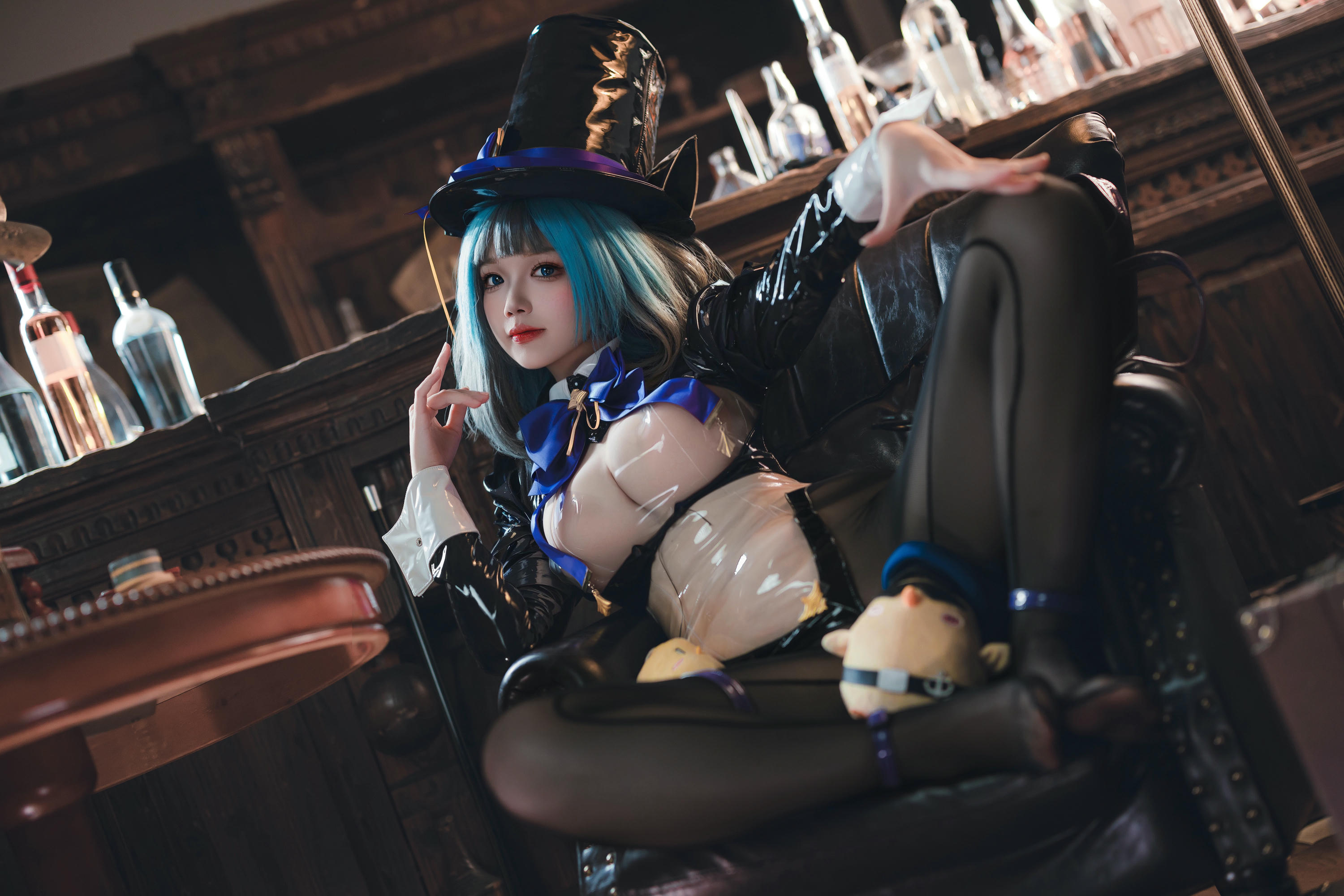 雪晴Astra NO.068 24万圣节 柴郡魔术师 [60P1V 751MB]_第2集