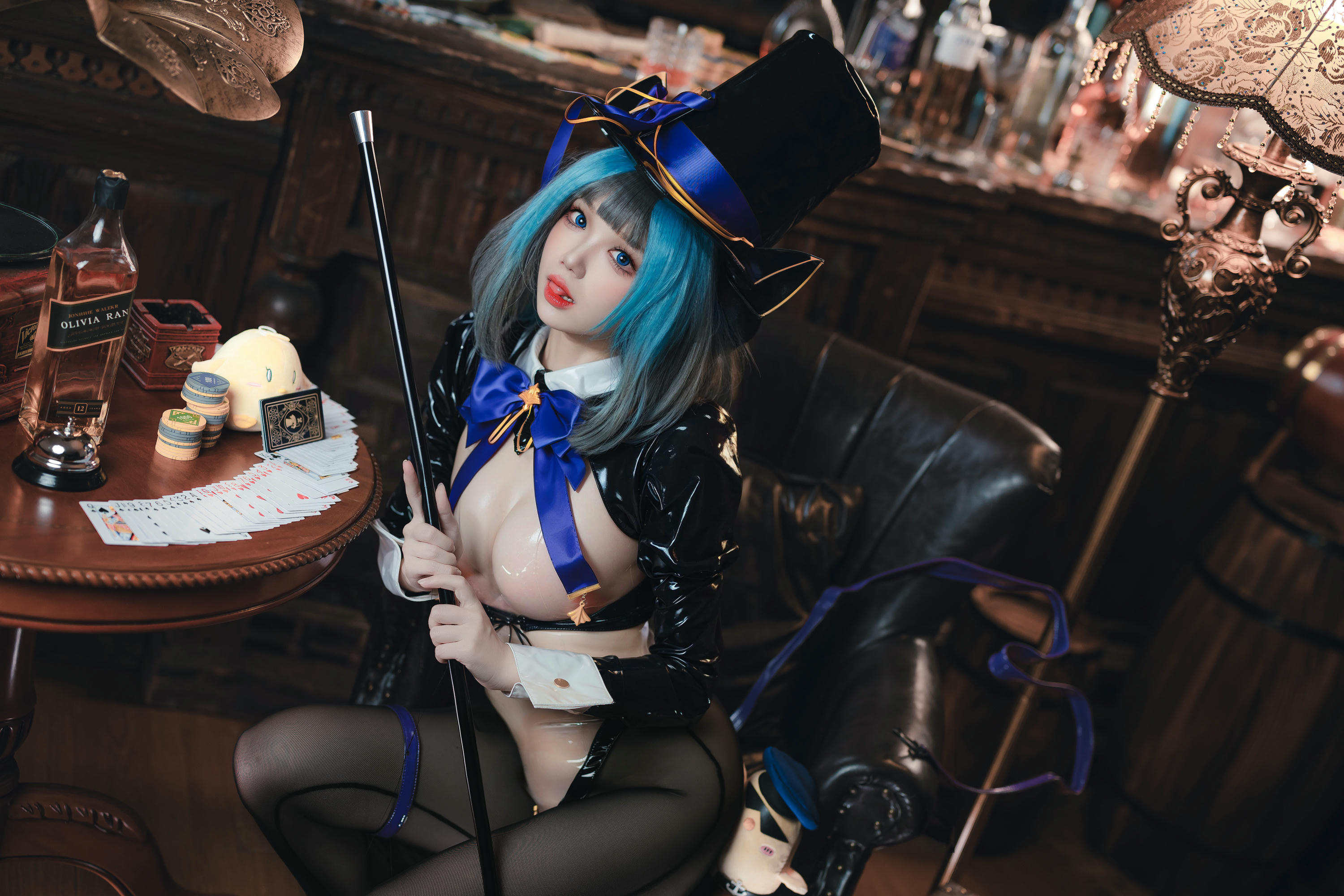 雪晴Astra NO.068 24万圣节 柴郡魔术师 [60P1V 751MB]_第1集