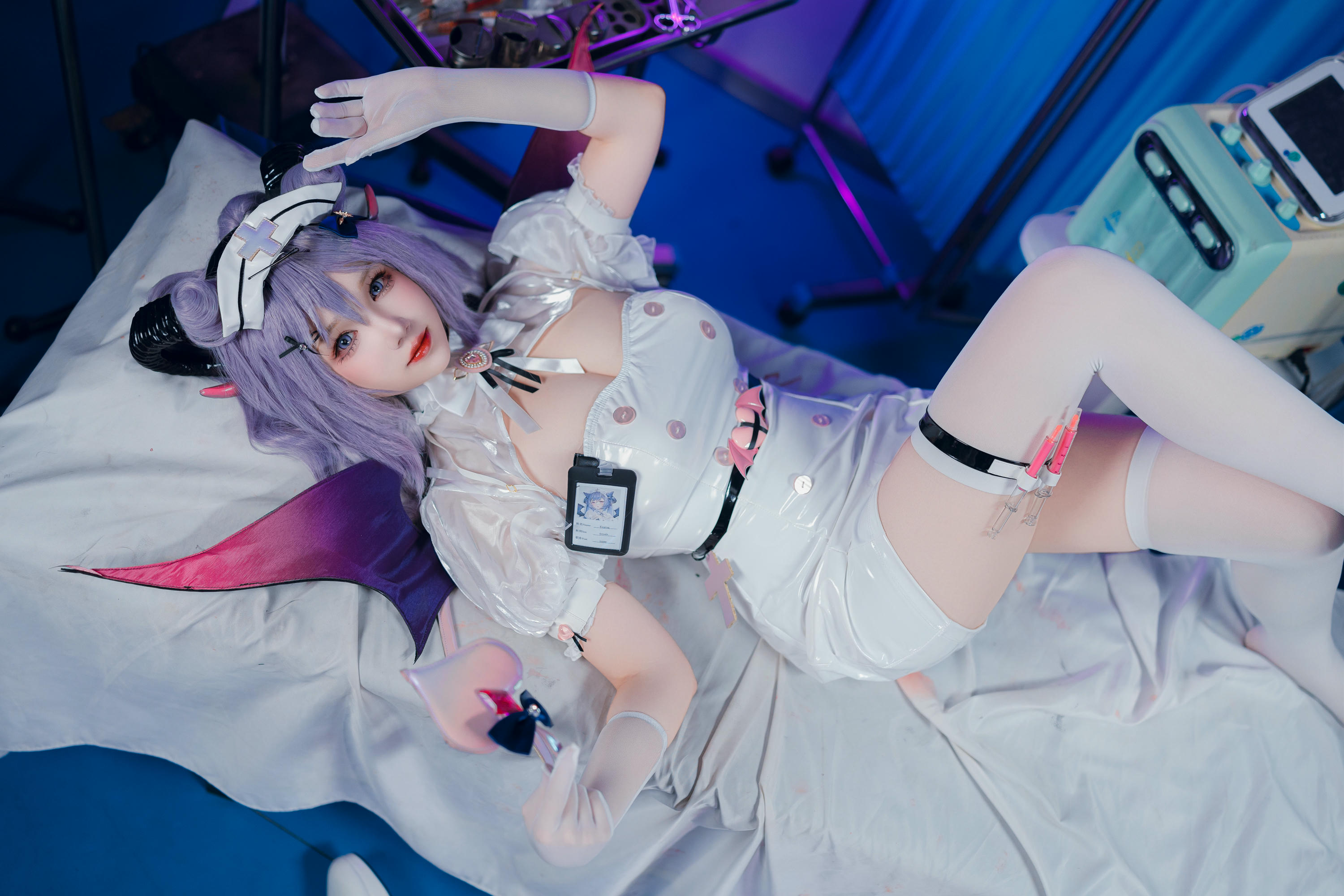 雪晴Astra NO.069 2024万圣节 护士刻晴 [61P4V 1.9GB]_第1集