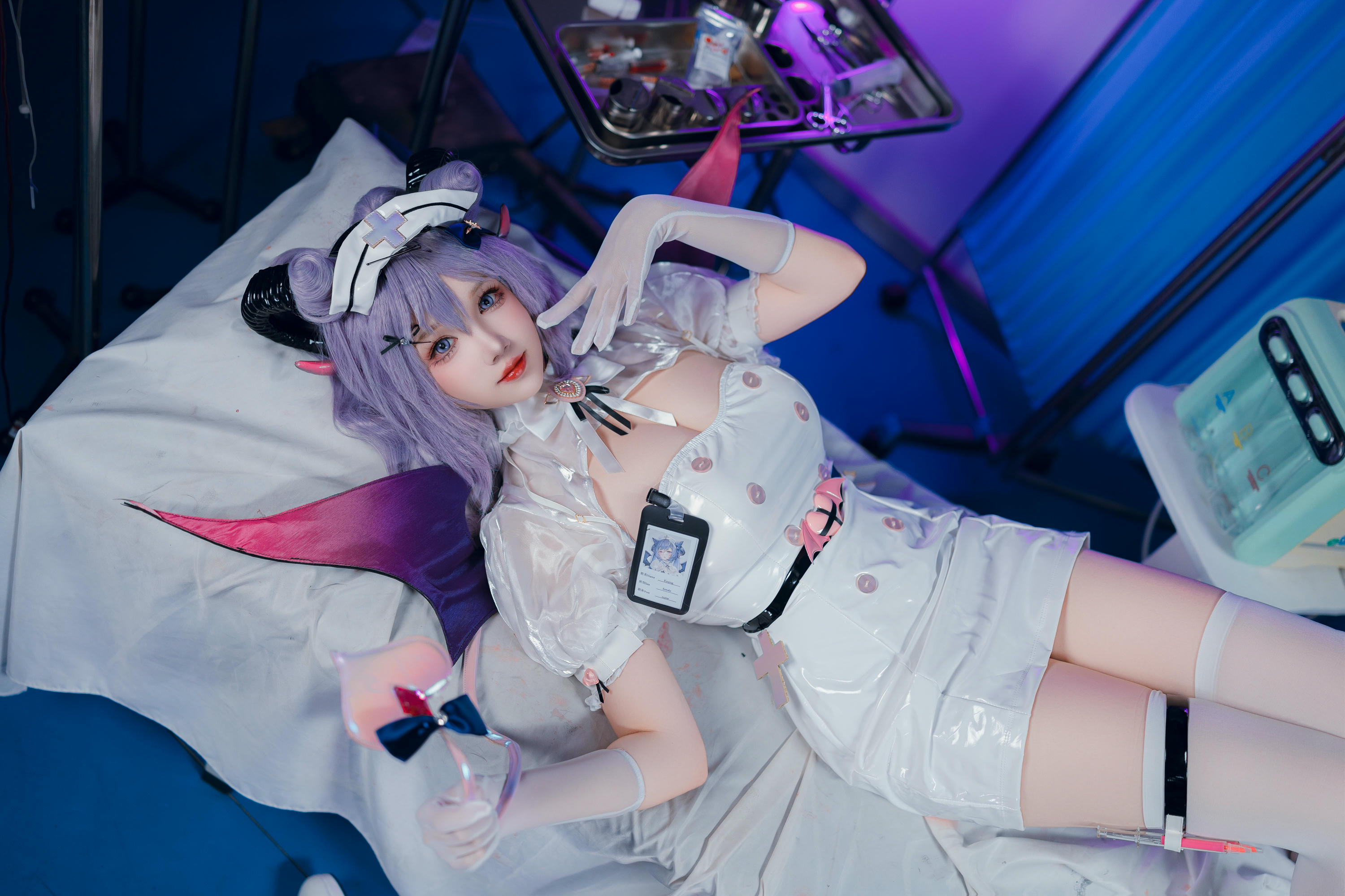 雪晴Astra NO.069 2024万圣节 护士刻晴 [61P4V 1.9GB]_第1集