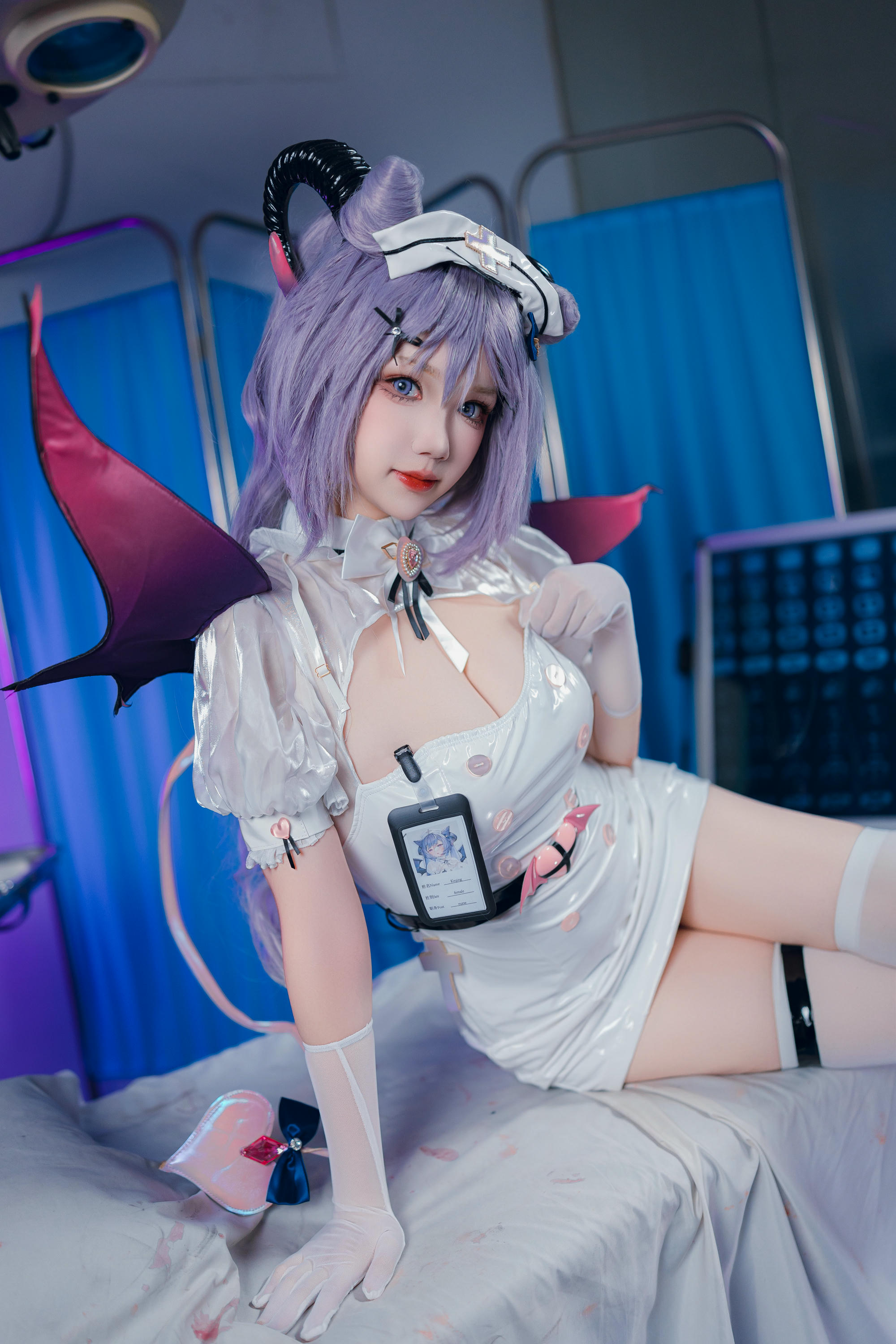 雪晴Astra NO.069 2024万圣节 护士刻晴 [61P4V 1.9GB]_第1集