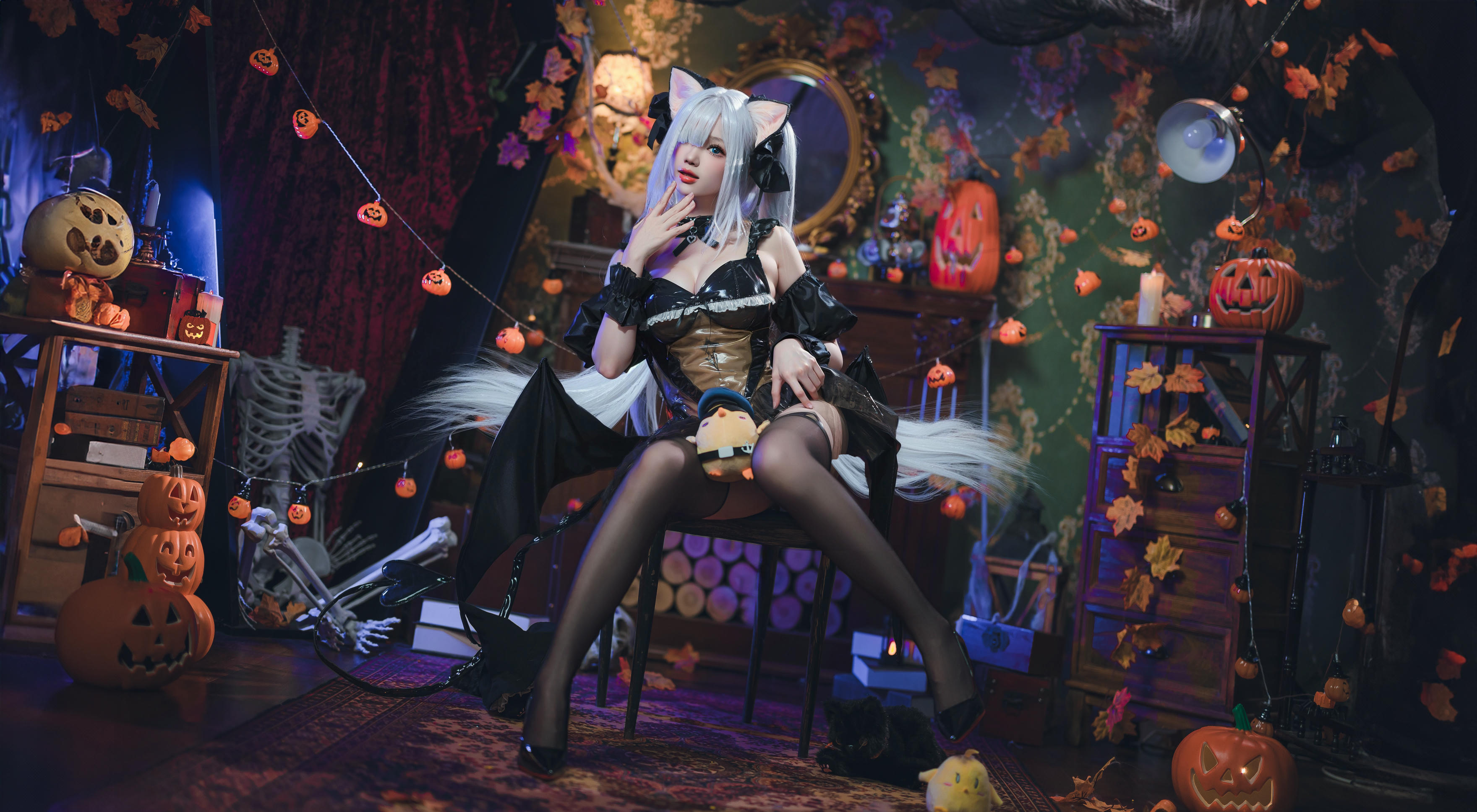 雪晴Astra NO.070 2024万圣节 雅努斯 [62P7V-1.83GB]_第3集