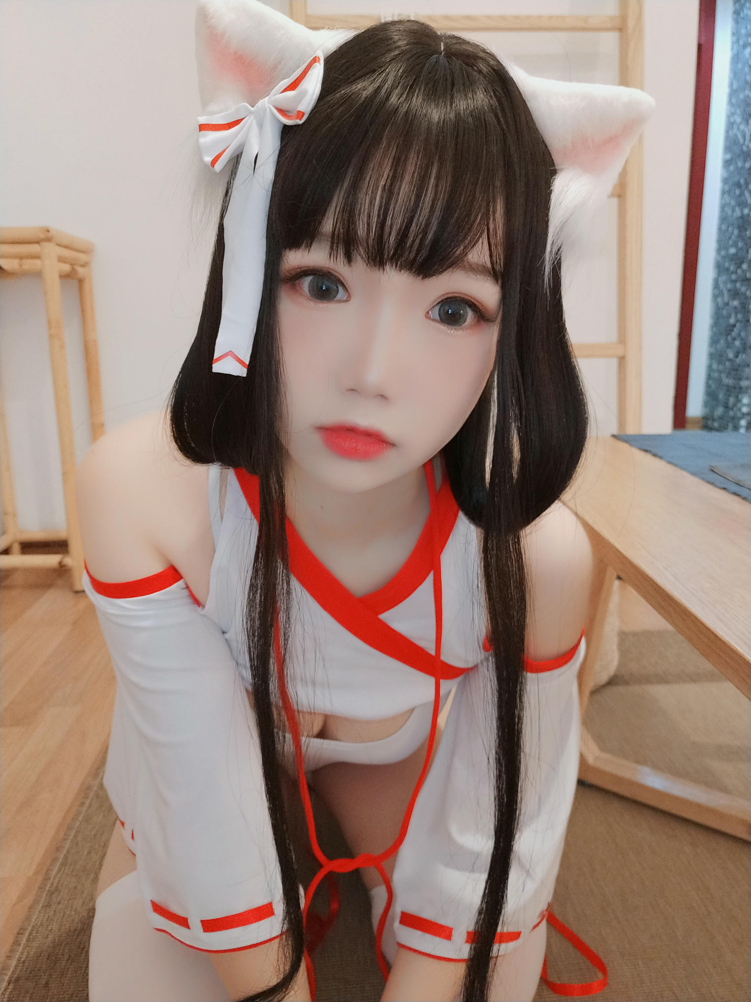 雪晴Astra 自撮りVol.04 神社の猫 (動画入り) [96P9V-664MB]_第1集