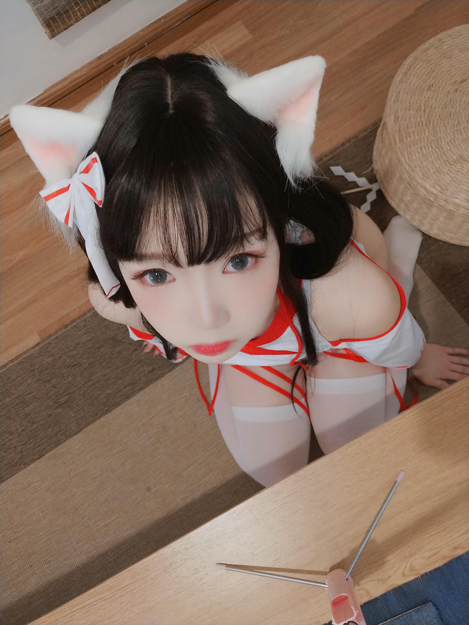 雪晴Astra 自撮りVol.04 神社の猫 (動画入り) [96P9V-664MB]_第3集