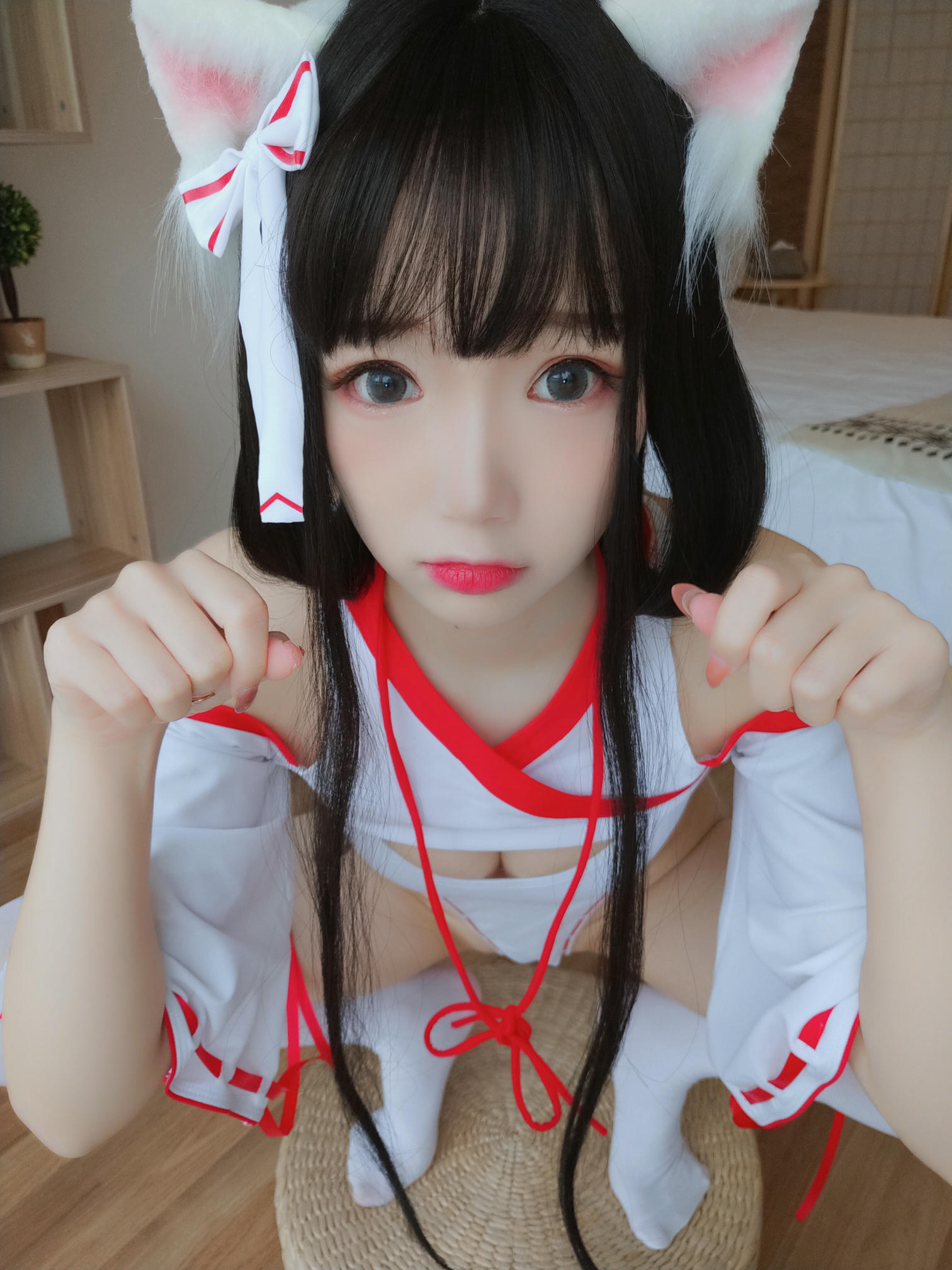 雪晴Astra 自撮りVol.04 神社の猫 (動画入り) [96P9V-664MB]_第4集