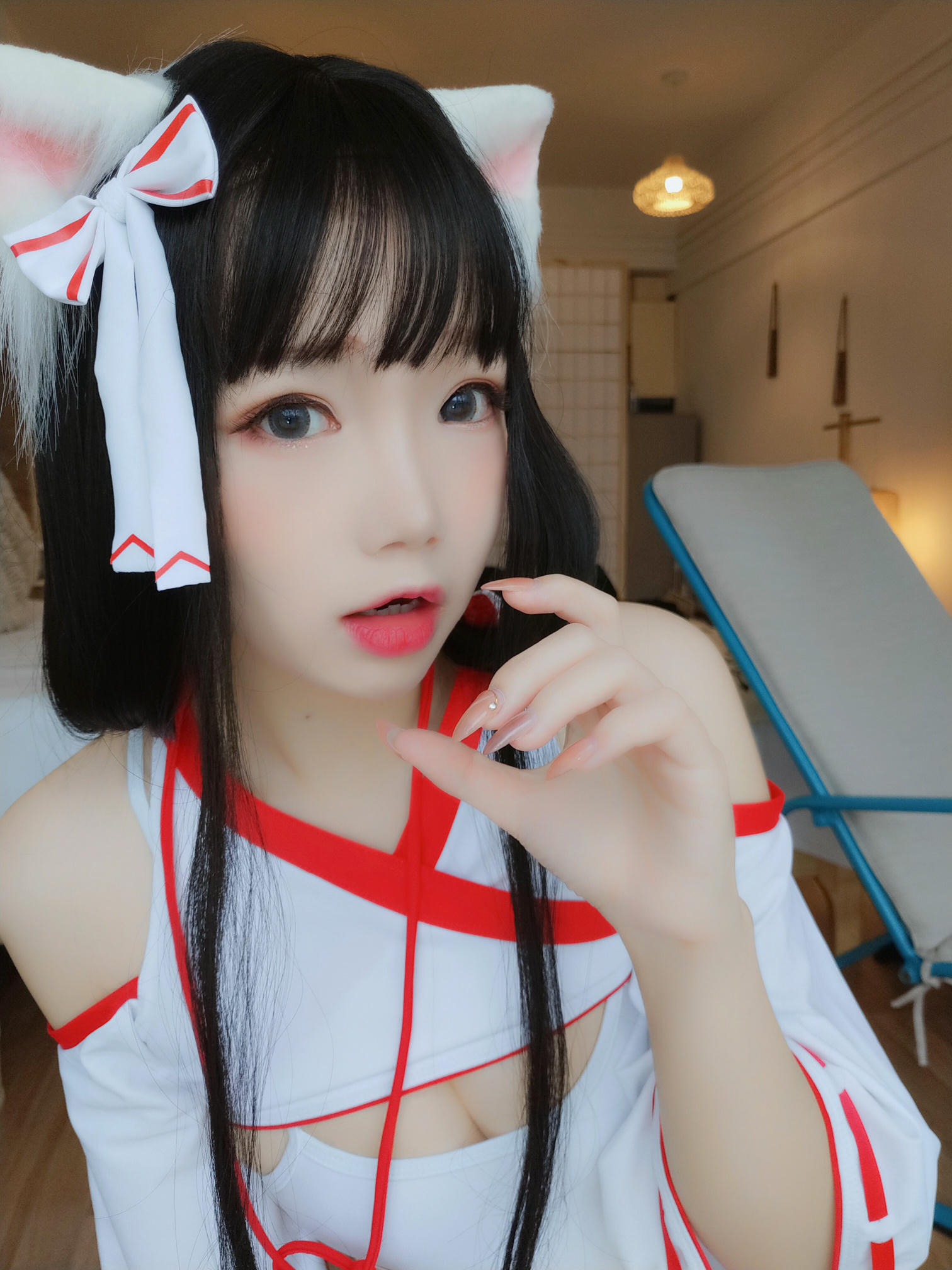 雪晴Astra 自撮りVol.04 神社の猫 (動画入り) [96P9V-664MB]_第4集