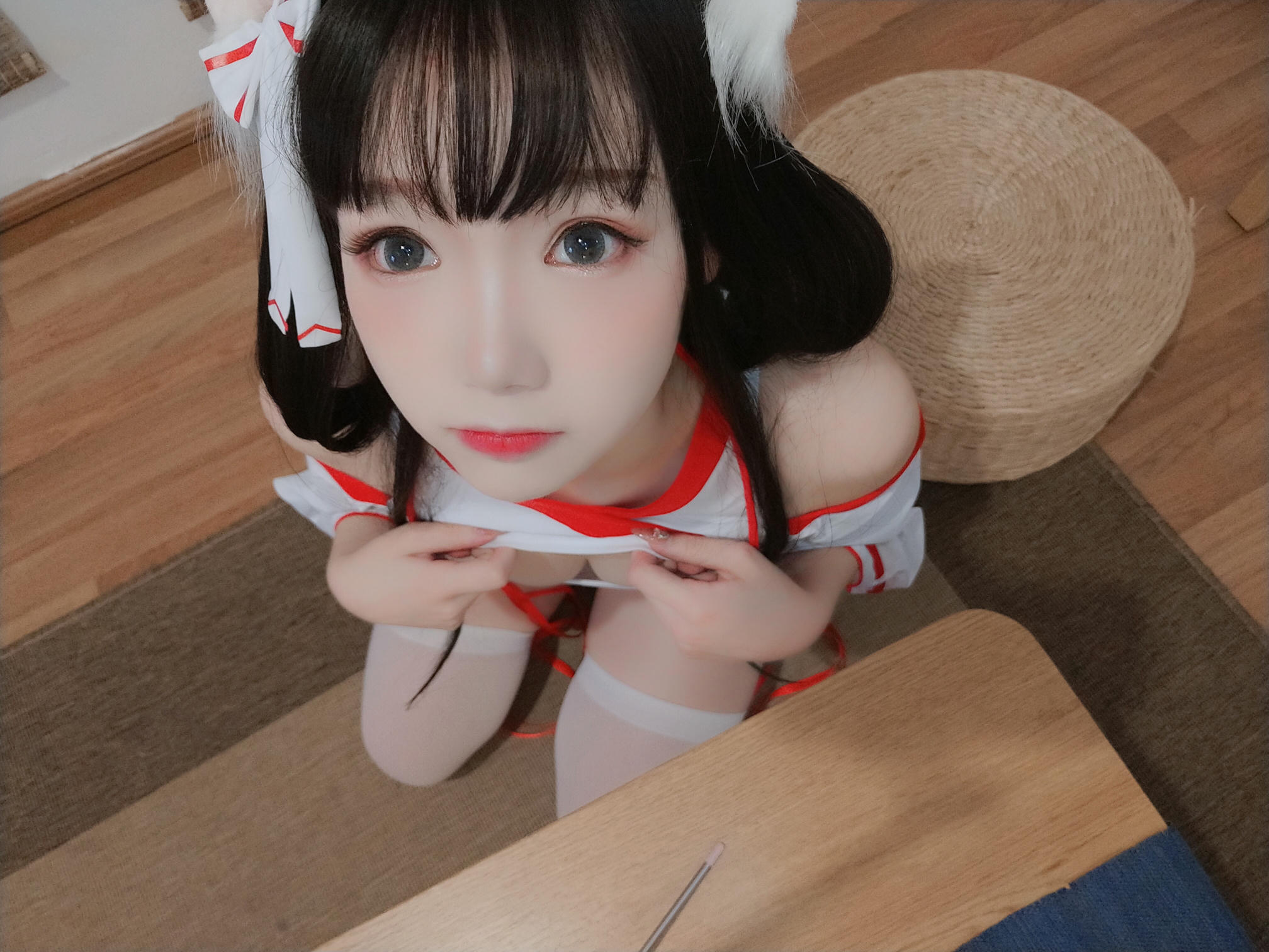 雪晴Astra 自撮りVol.04 神社の猫 (動画入り) [96P9V-664MB]_第5集