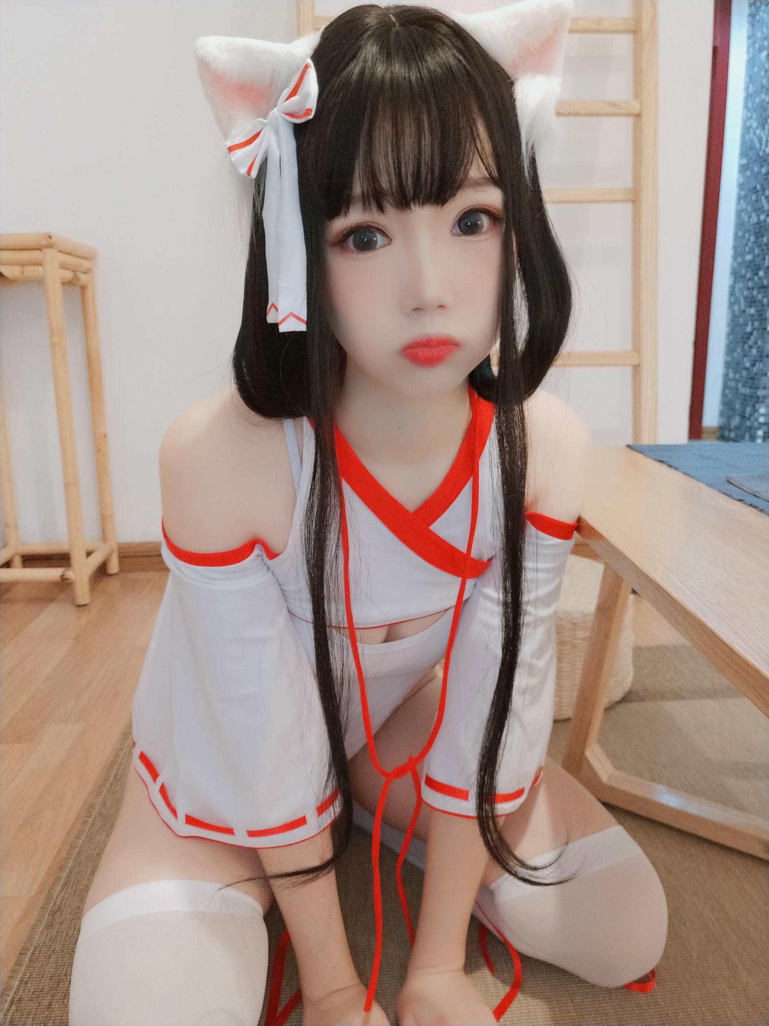 雪晴Astra 自撮りVol.04 神社の猫 (動画入り) [96P9V-664MB]_第5集