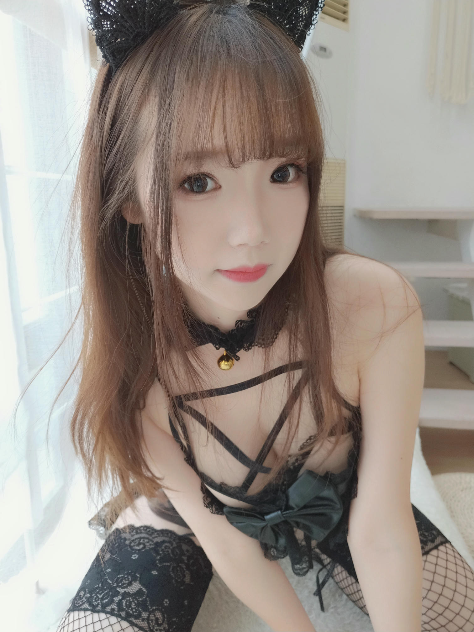 雪晴Astra 自撮りVol.05 黑猫猫 (動画入り) [64P5V-495MB]_第3集