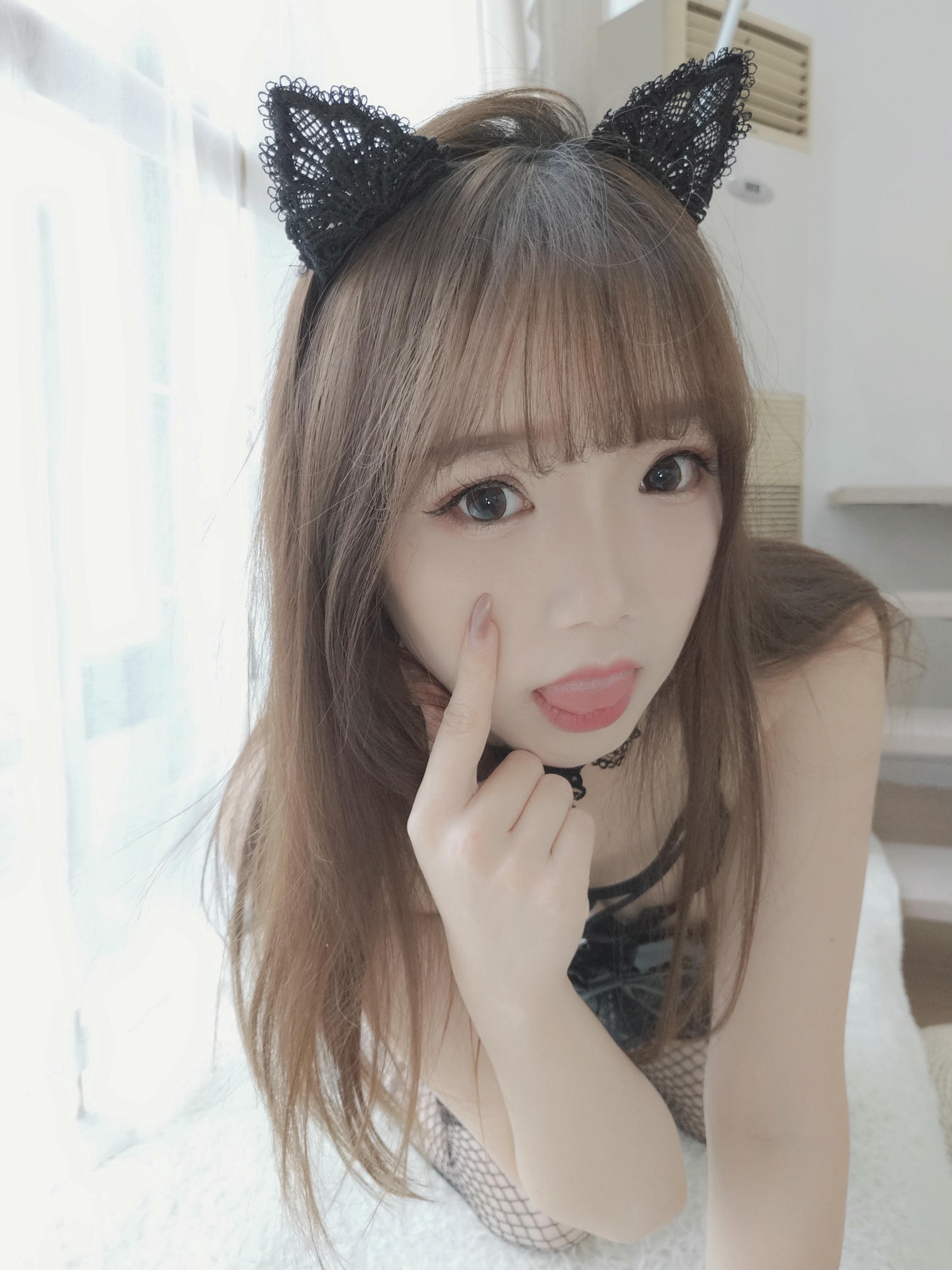 雪晴Astra 自撮りVol.05 黑猫猫 (動画入り) [64P5V-495MB]_第1集