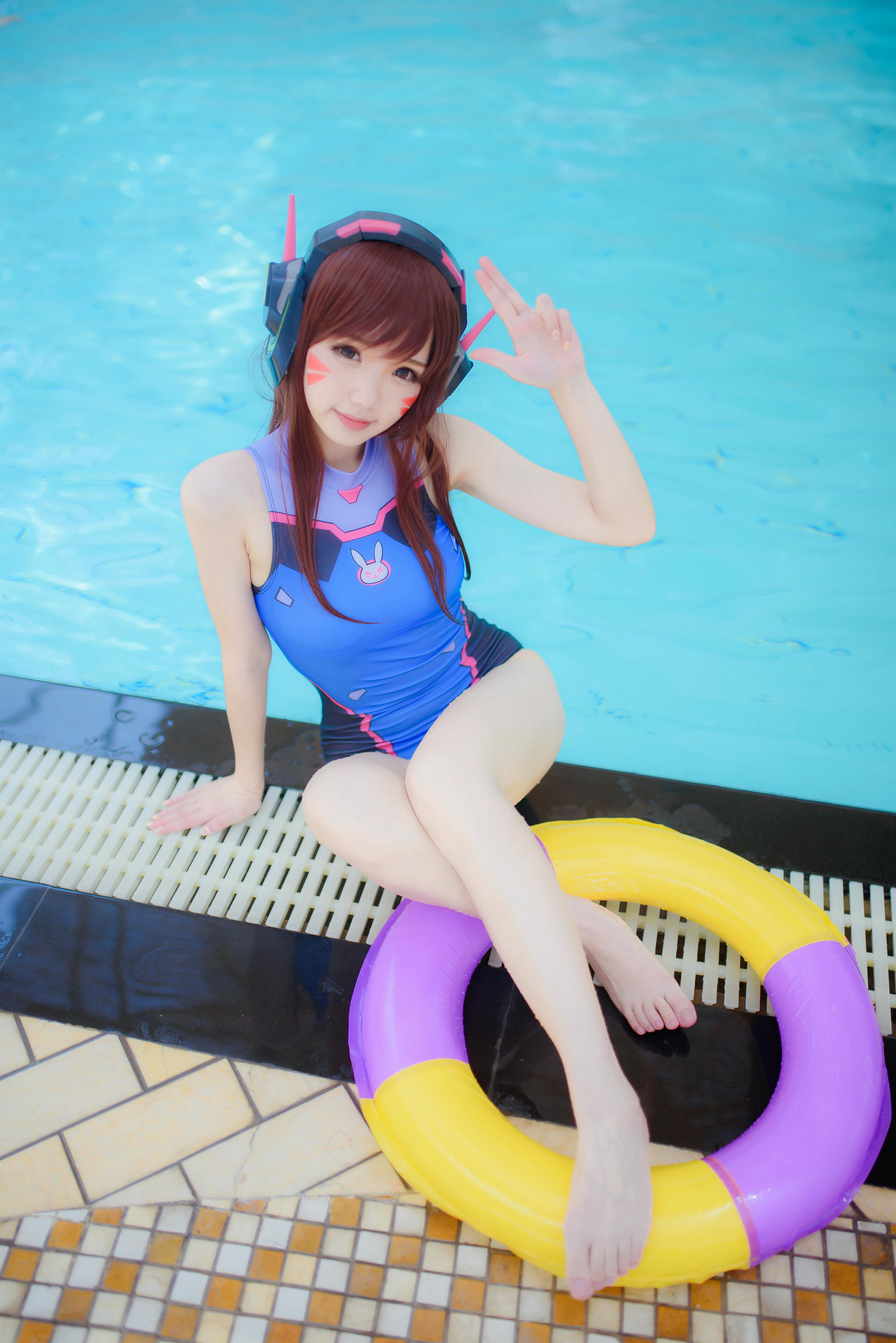 雪晴Astra 自撮りVol.06 D.Va水着写真 [30P-81MB]_第2集