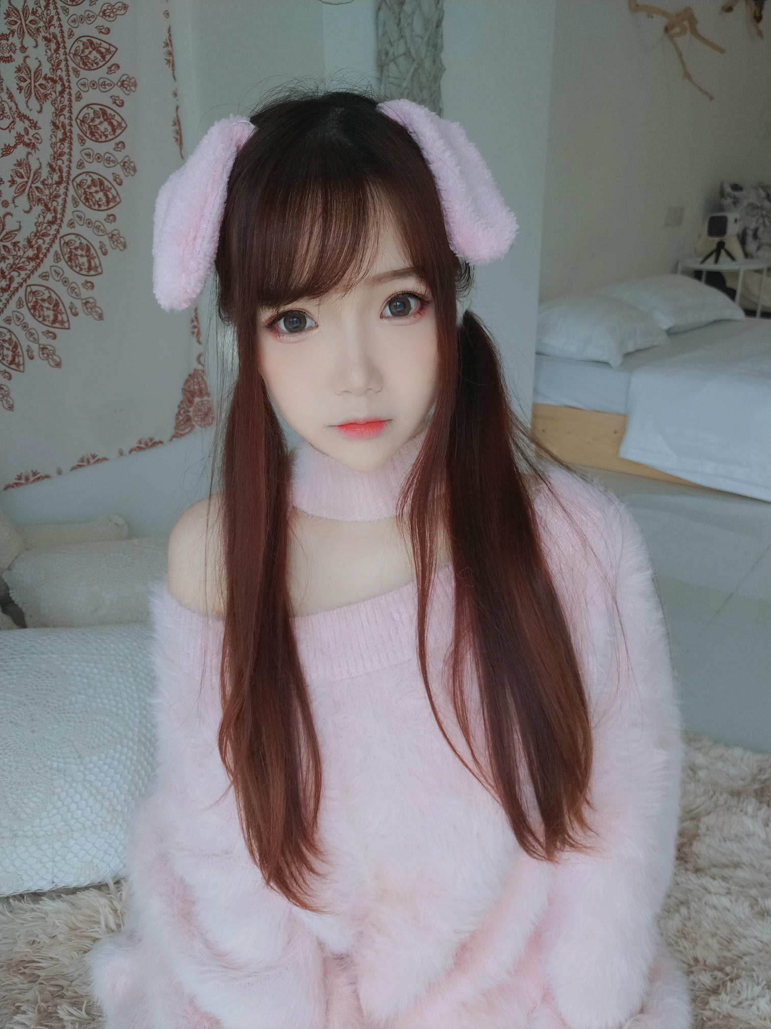 雪晴Astra 自撮りVol.19 牧场物语 垂耳兔 [129P3V-1.60GB]_第1集