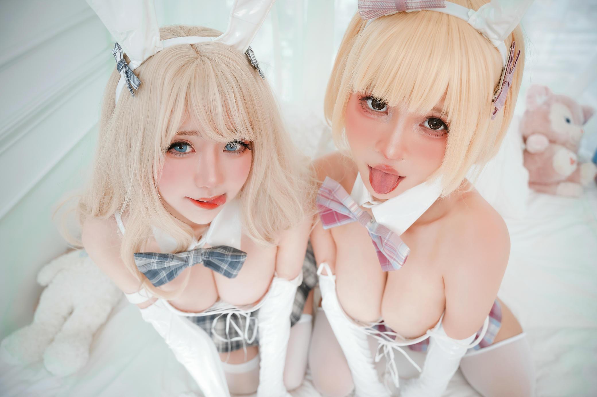 Azami NO.104 &Sally Dorasnow White Bunny Girl[15P-134.3M]_第1集
