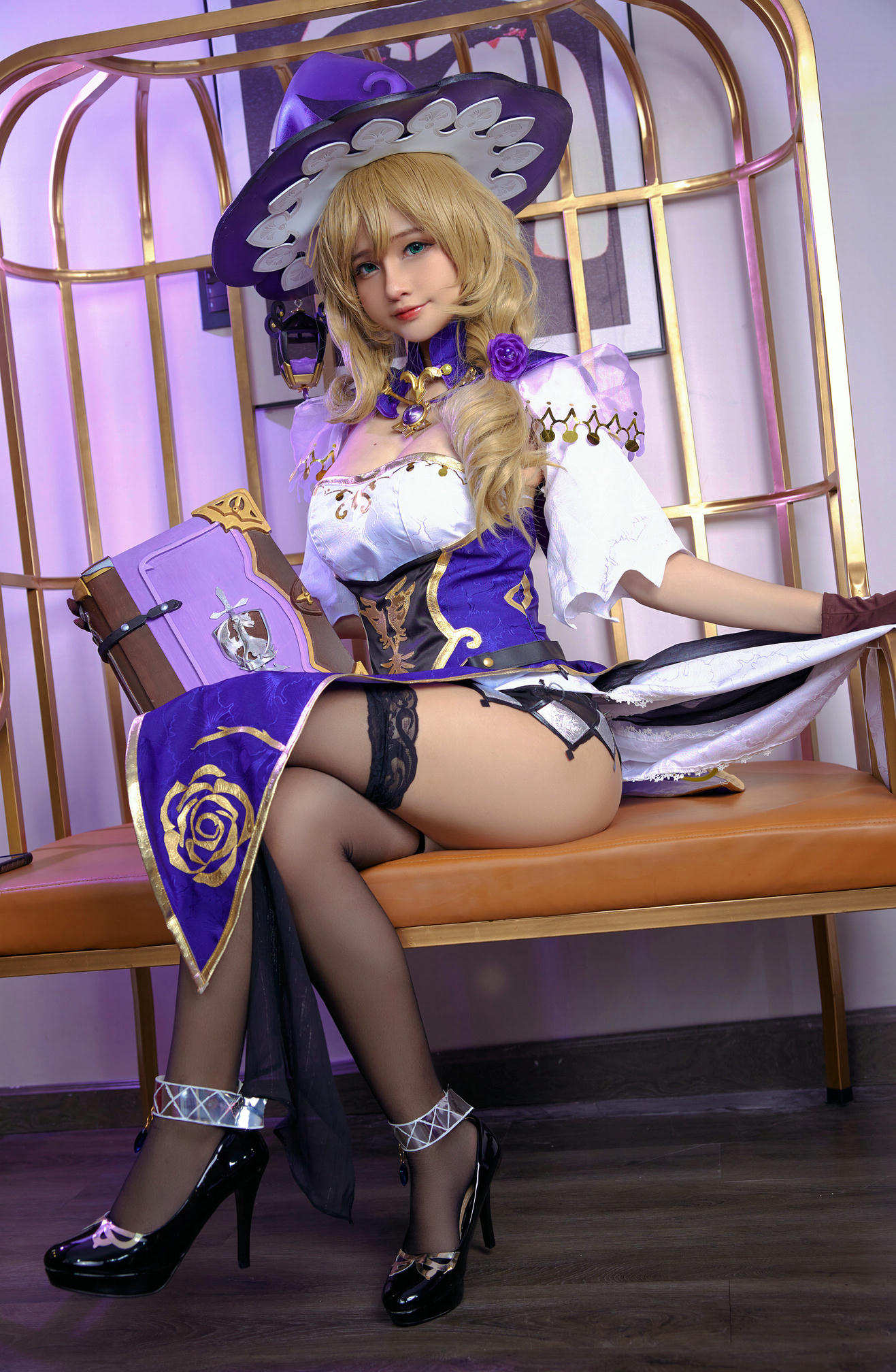 Azami NO.035 原神丽莎 [19P-24MB]_第1集