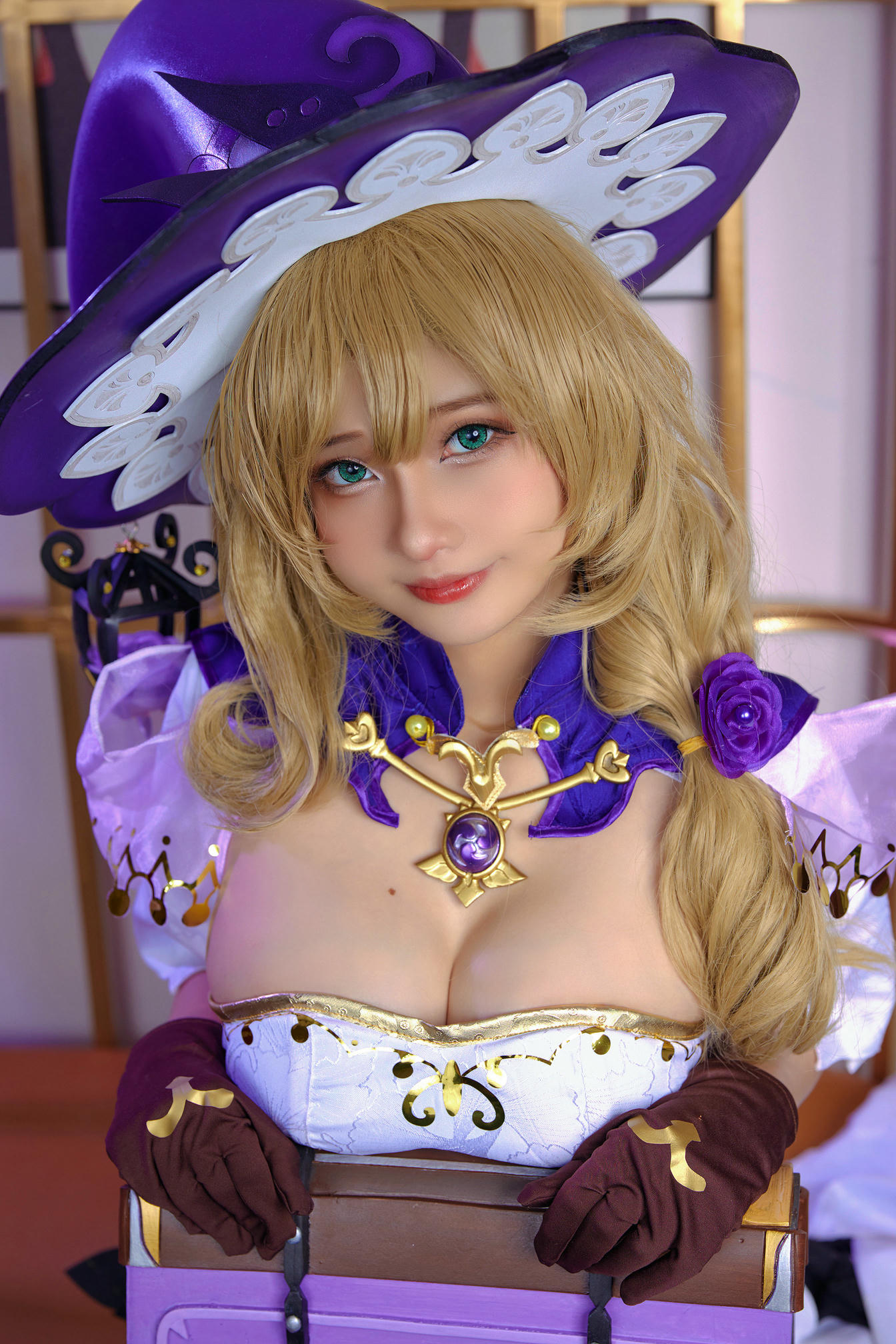 Azami NO.035 原神丽莎 [19P-24MB]_第1集