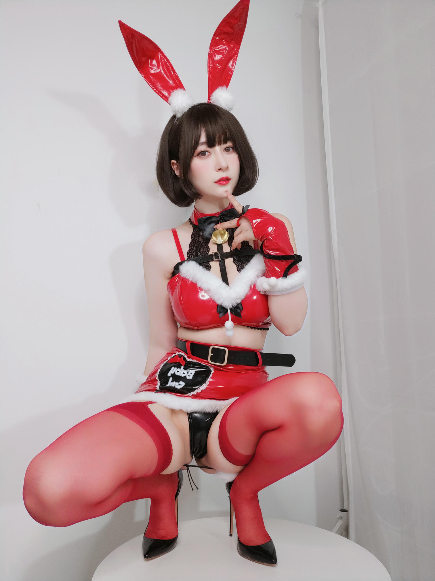 白银81 NO.090 fantia12月合集 [259P8V-867MB]-【20211223】Christmas Bunny_第1集