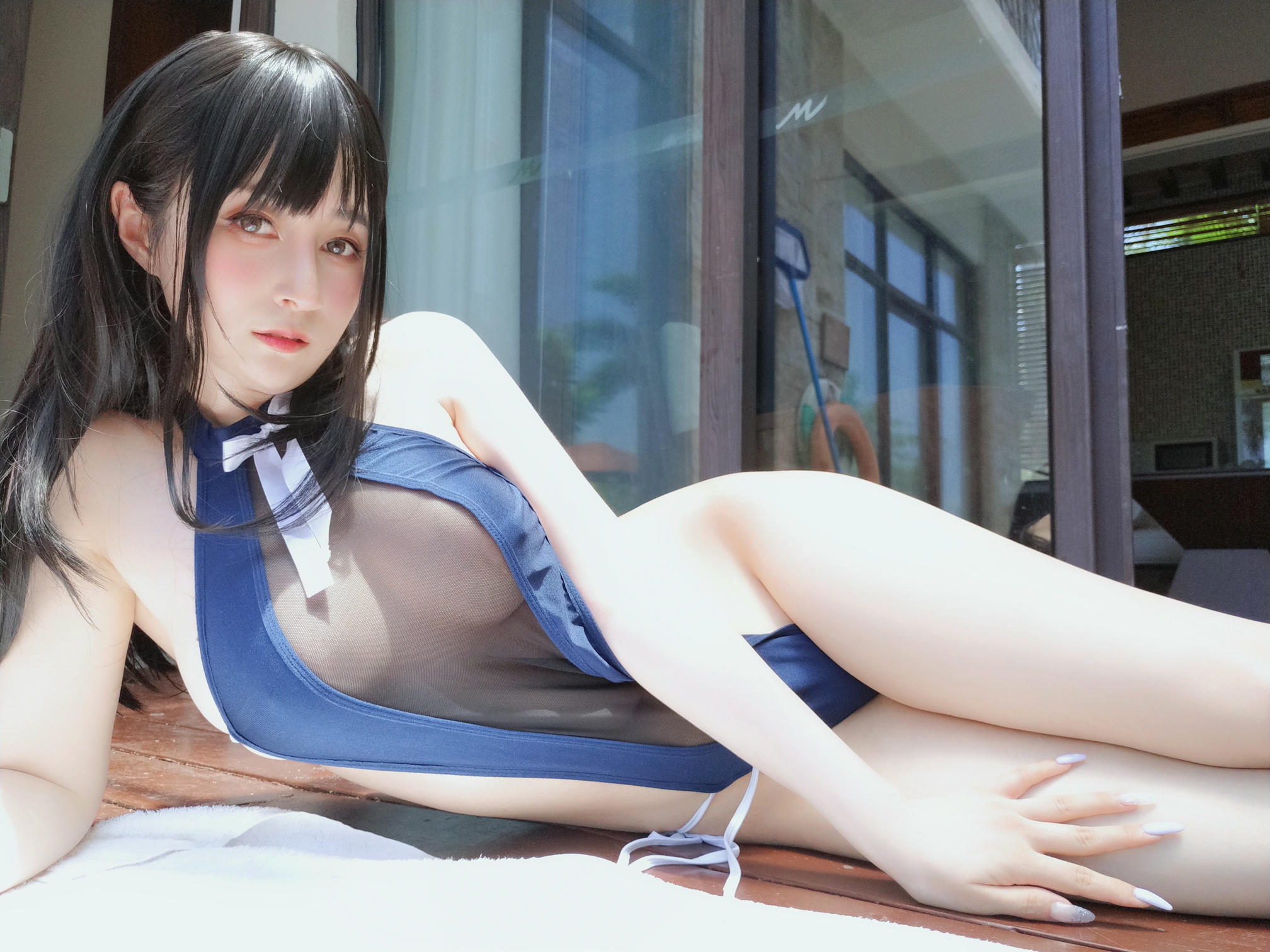 白银81 NO.099 镂空泳衣[87P+4V／384MB]_第1集