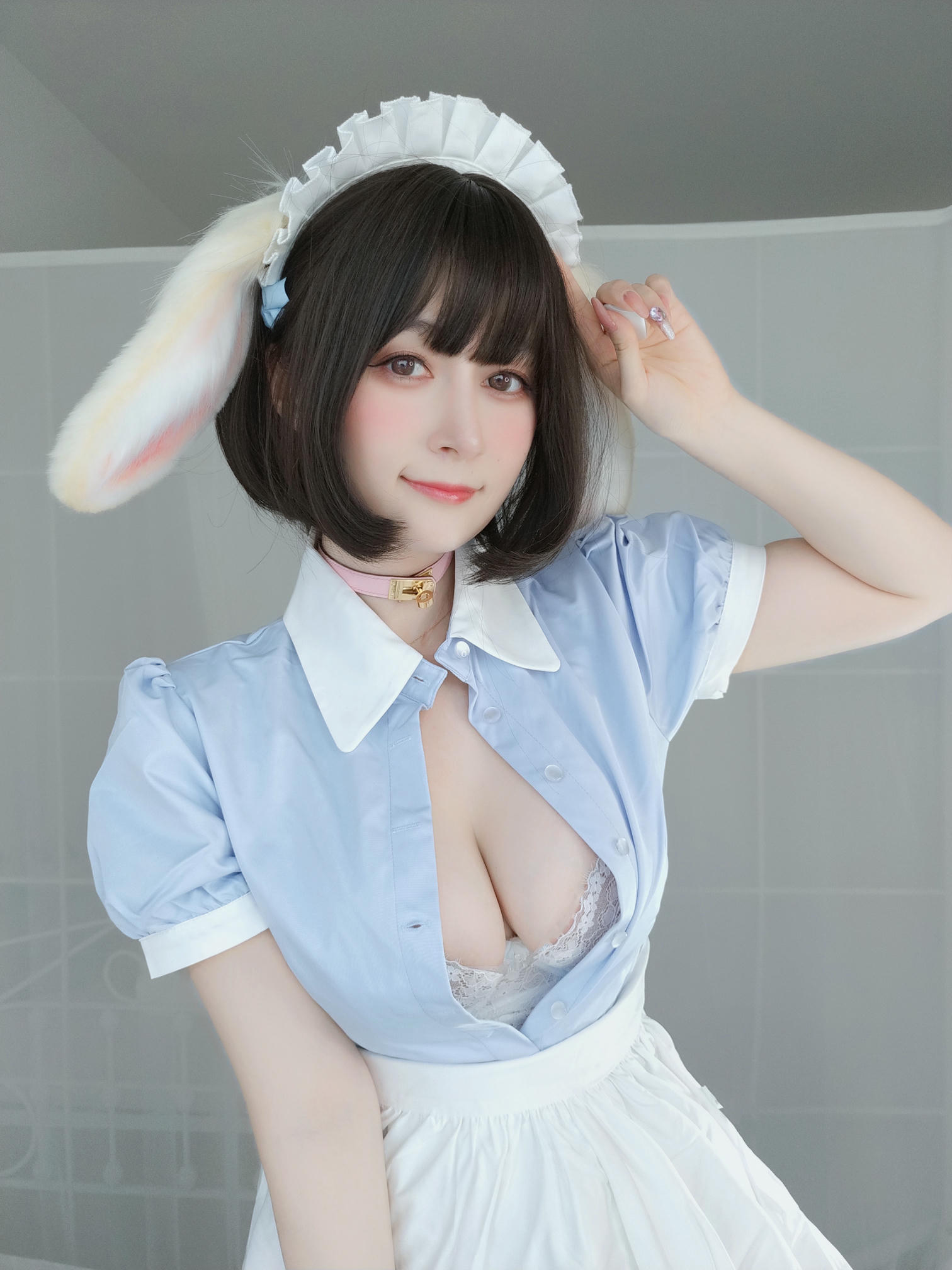 白银81 NO.110 2022年02月会员合集 (全16期) [227P12V-0.99GB]-2022-02-22 兔耳朵女仆.2_第1集