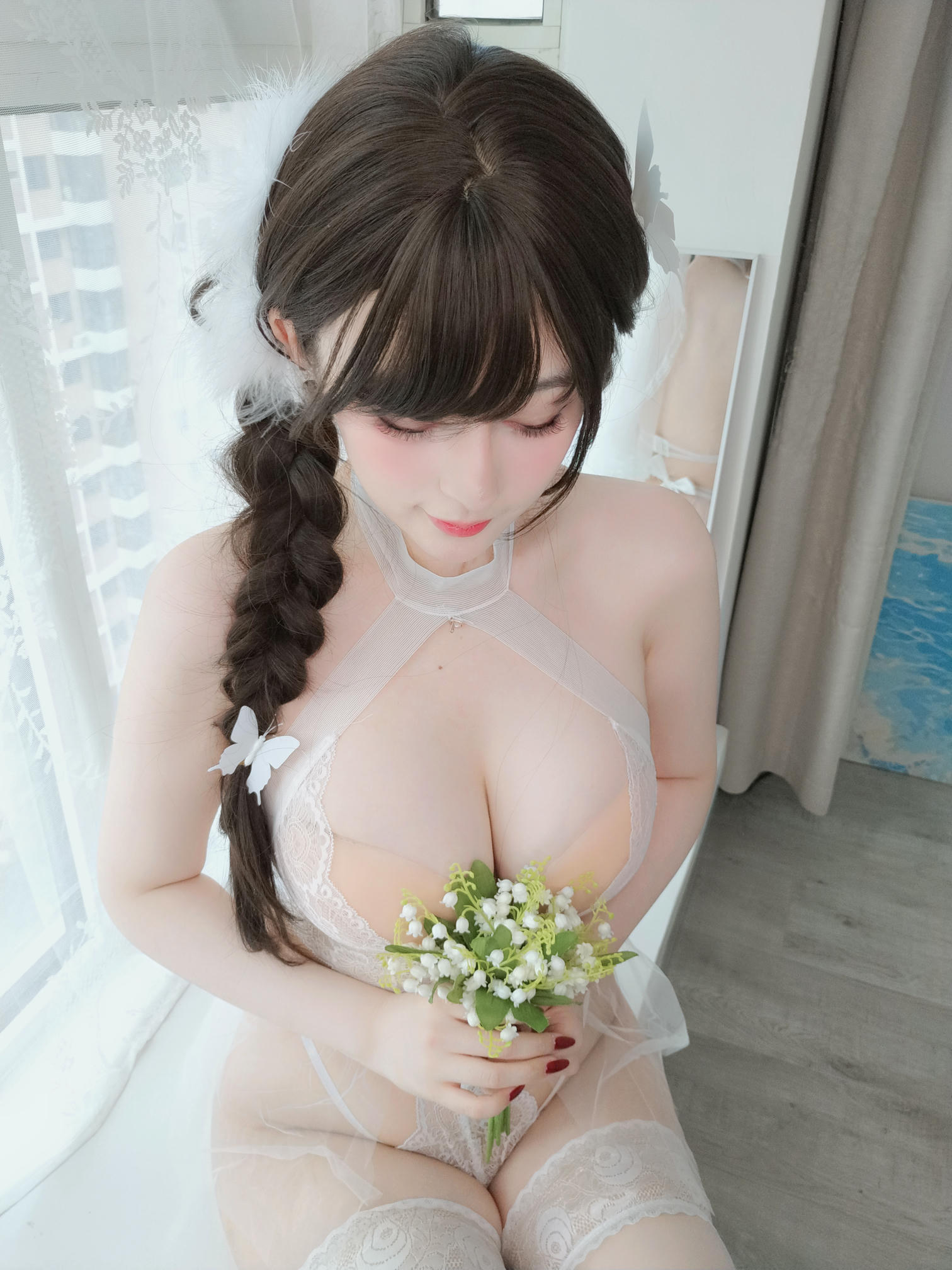 白银81 NO.151 Fantia 2023年12月订阅 (23套)[277P-5V-2.12G]-2023-12-21 花嫁5 [15P]_第1集