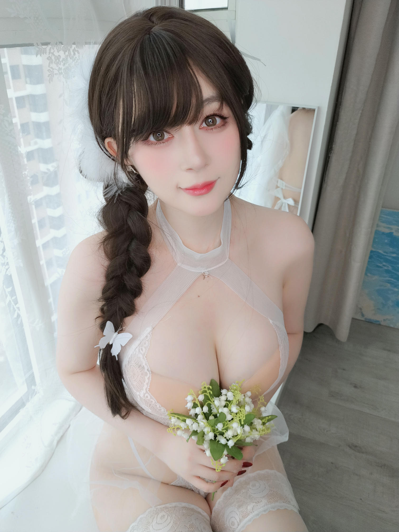 白银81 NO.151 Fantia 2023年12月订阅 (23套)[277P-5V-2.12G]-2023-12-21 花嫁5 [15P]_第1集