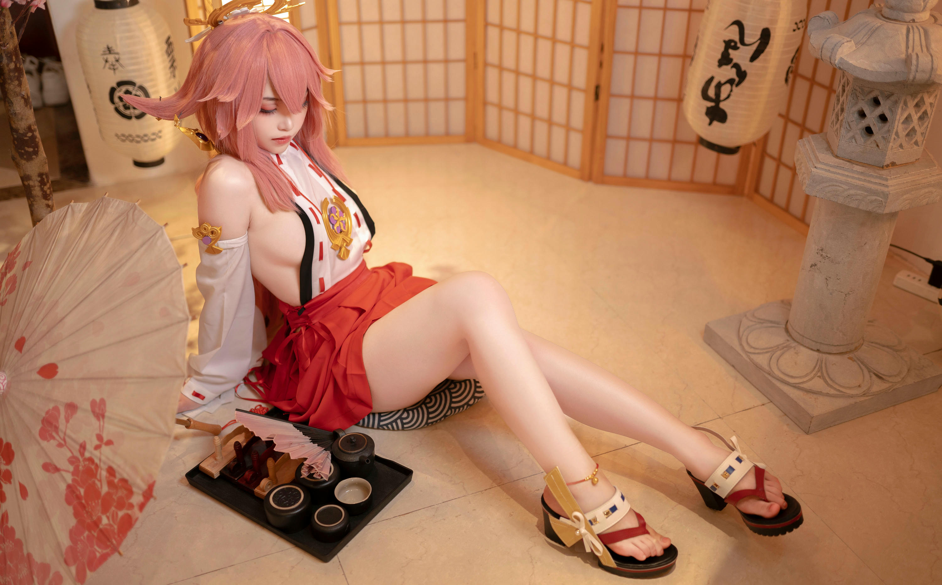 Bangni邦尼 NO.016 原神#八重神子[9P 53.4MB]_第1集