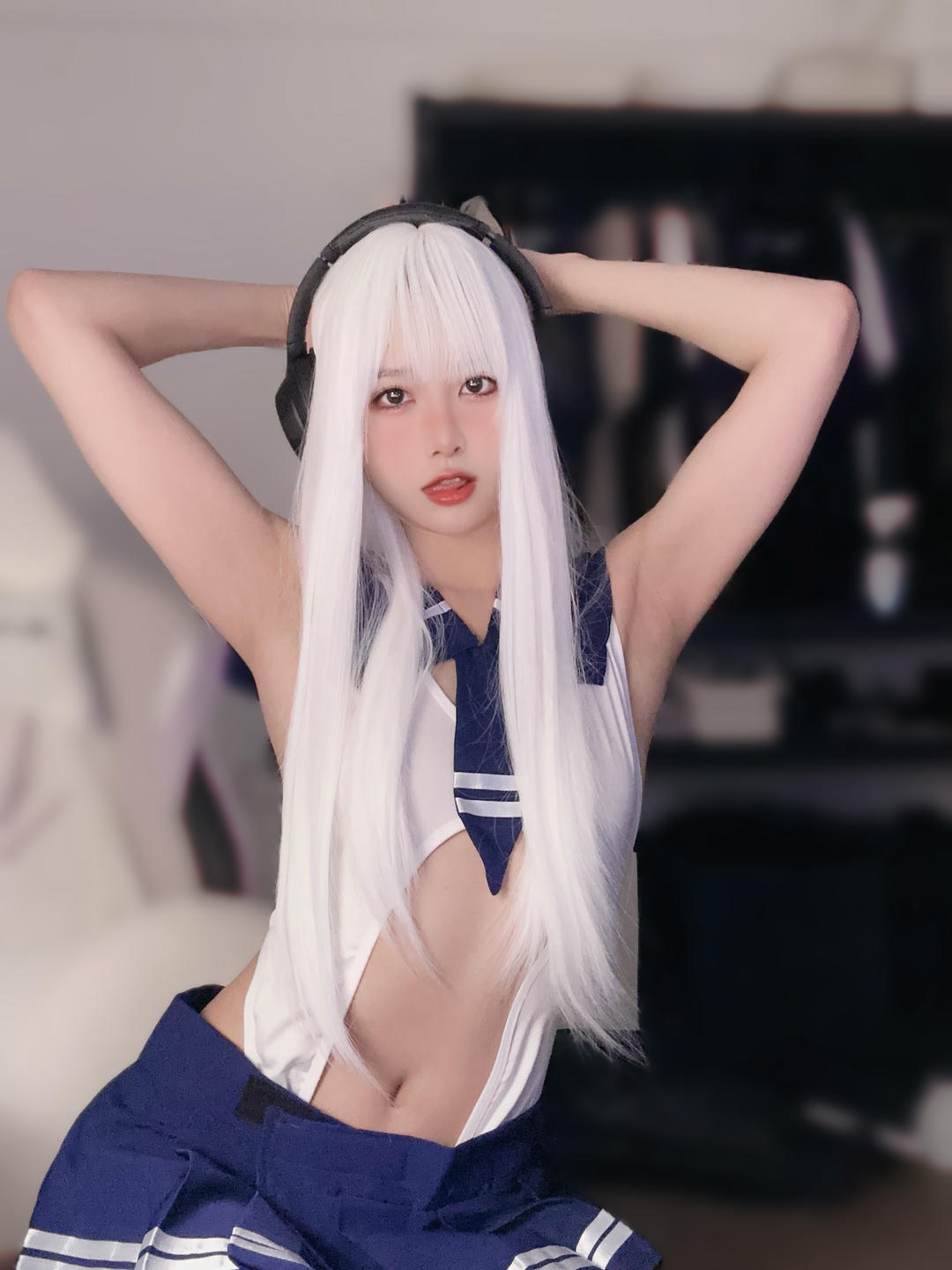 布丁大法 NO.089 Perohub 09月订阅 [222P13V 673MB]-布丁大法 Perohub-9月订阅-5-白毛女友_第1集