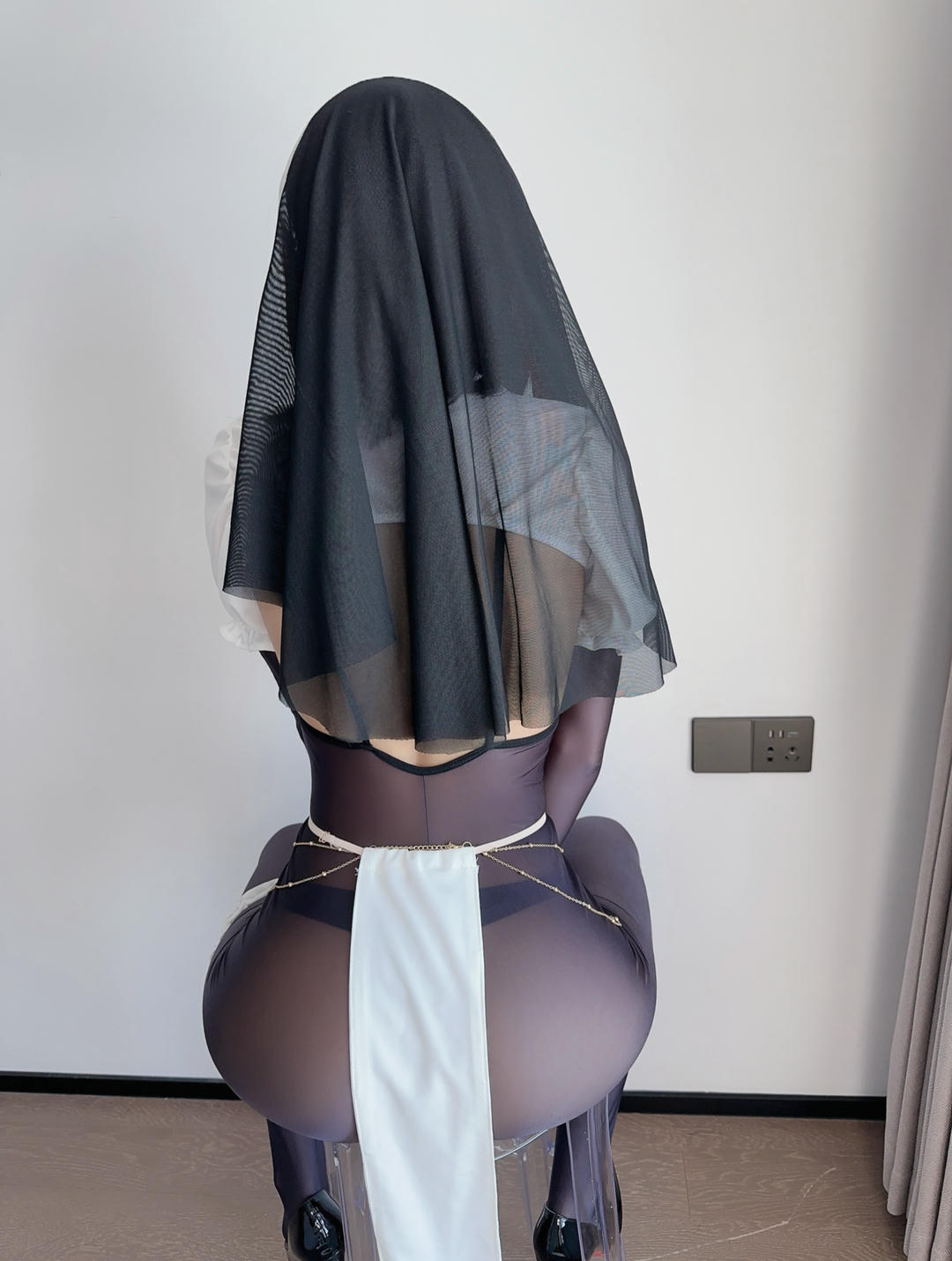 布丁大法 NO.090 Perohub 10月份合集 [268P18V 1.33GB]-2.战损修女_第1集