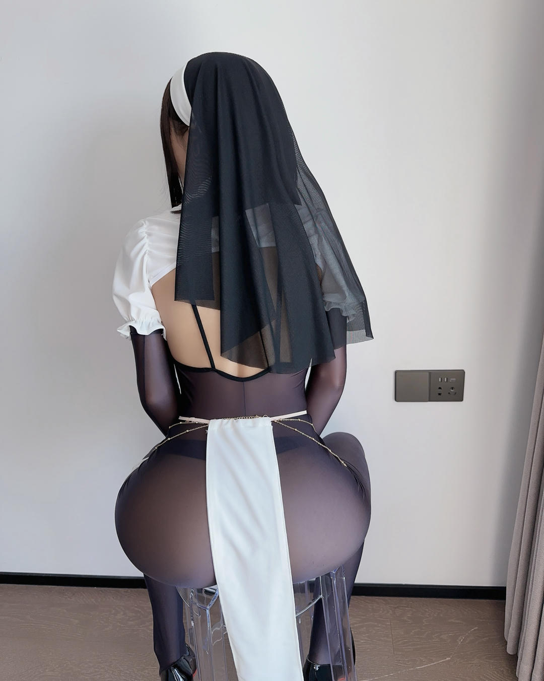 布丁大法 NO.090 Perohub 10月份合集 [268P18V 1.33GB]-2.战损修女_第1集