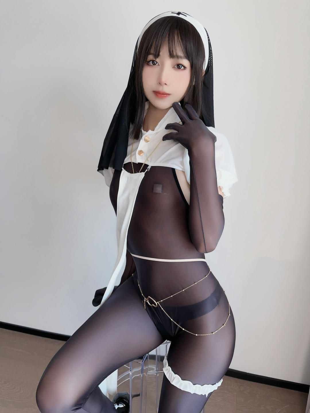 布丁大法 NO.090 Perohub 10月份合集 [268P18V 1.33GB]-2.战损修女_第1集