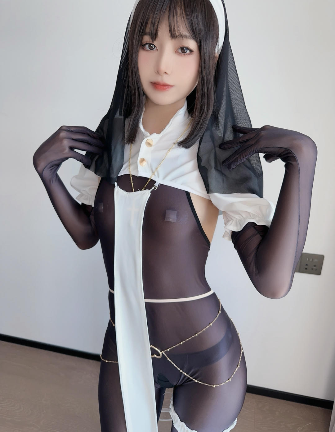 布丁大法 NO.090 Perohub 10月份合集 [268P18V 1.33GB]-2.战损修女_第1集