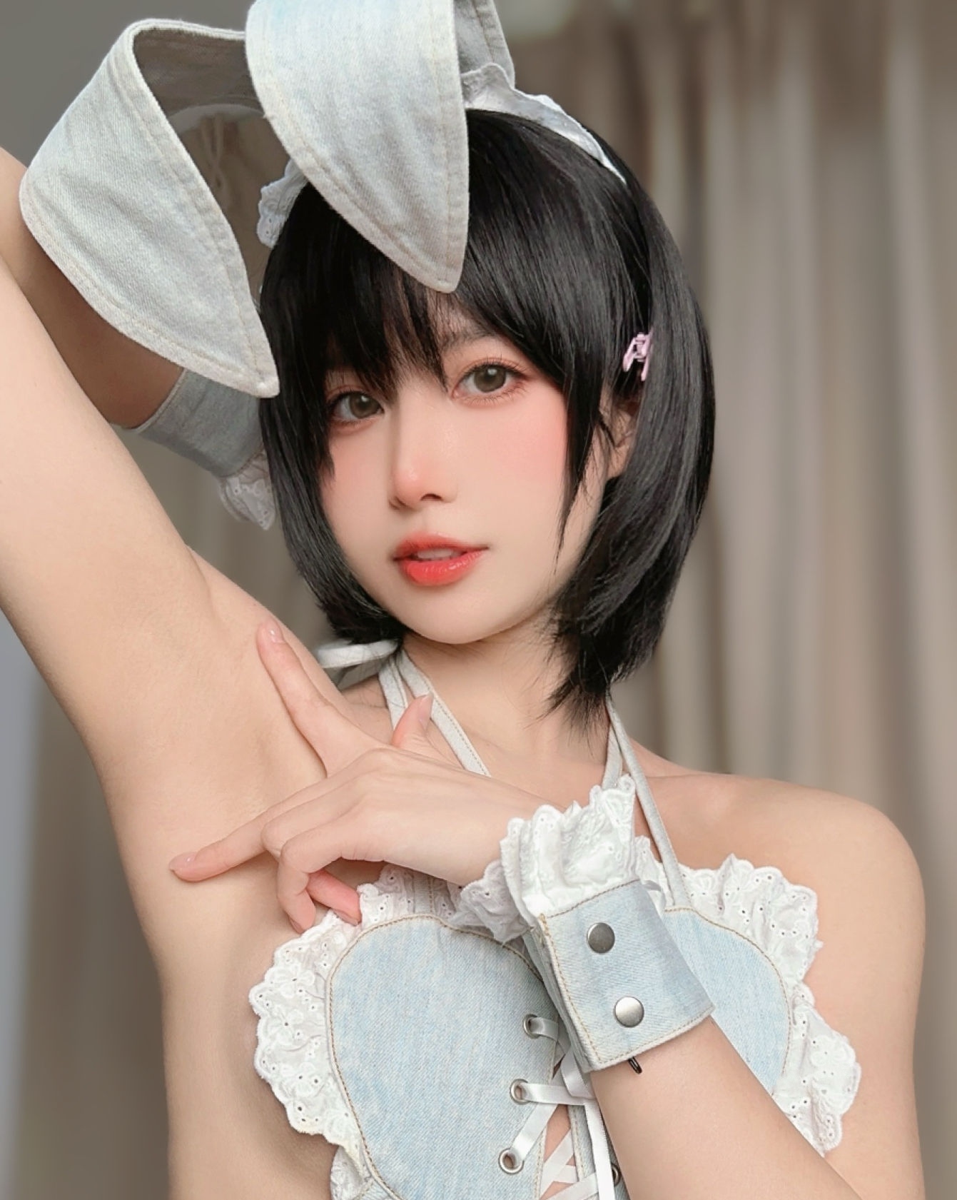 布丁大法 NO.114 牛仔硬糖兔[99P-81.6M]_第2集