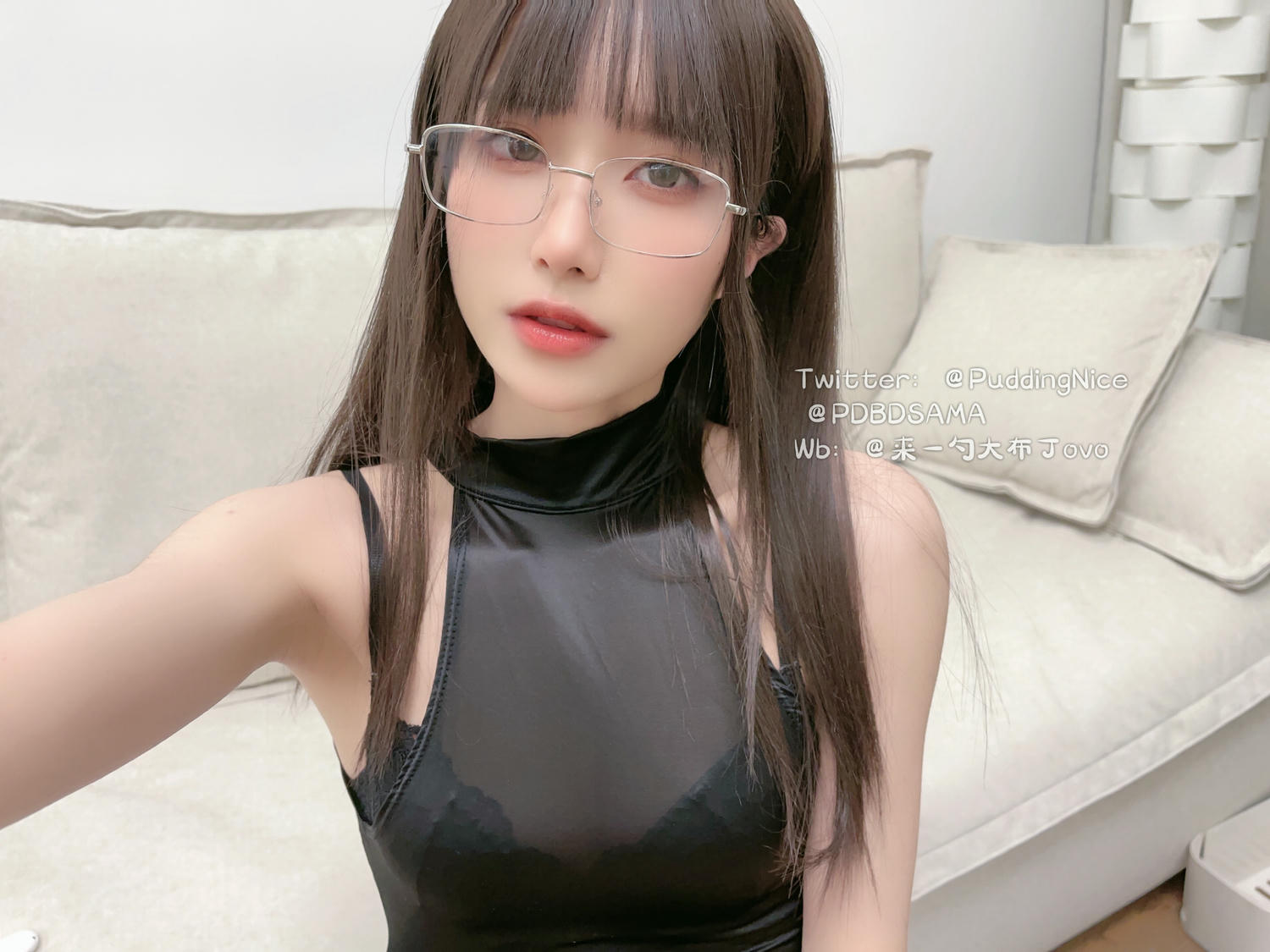 布丁大法 NO.031 黑色旗袍[44P3V-294M]_第1集